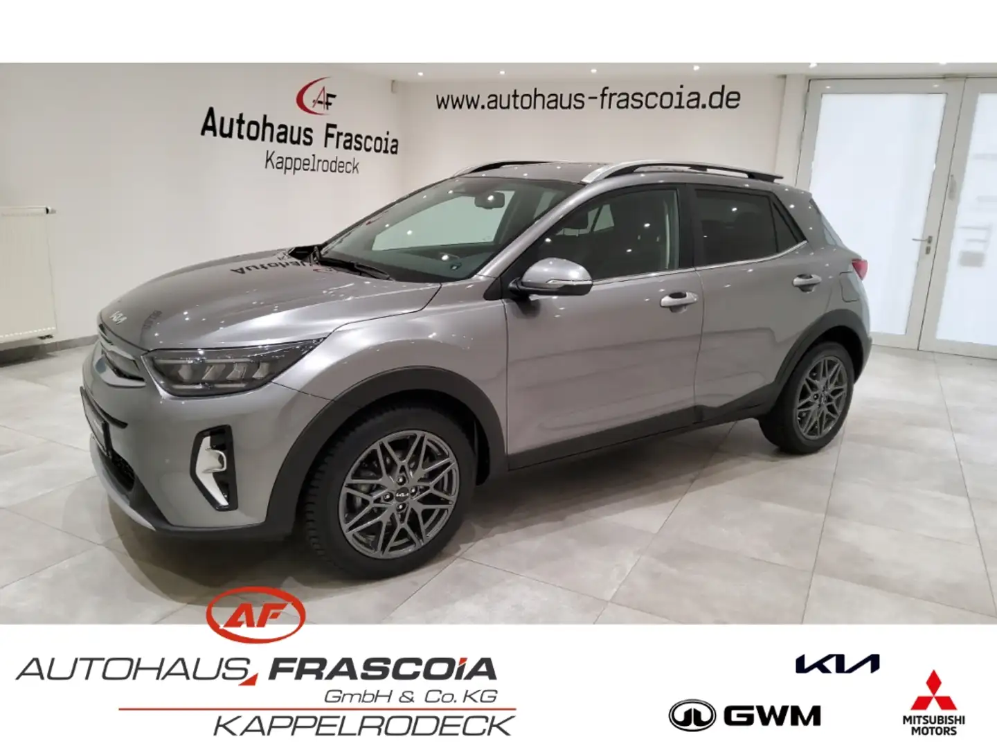 Kia Stonic Nightline Edition 1.0 T-GDI Mild-Hybrid Navi LED P Grau - 1