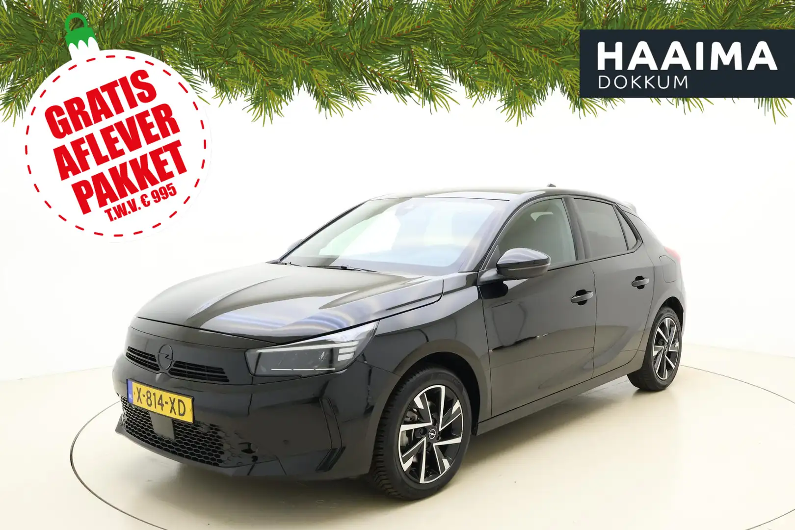 Opel Corsa 1.2 Turbo GS 130 PK Automaat | Navigatie | Climate Zwart - 1