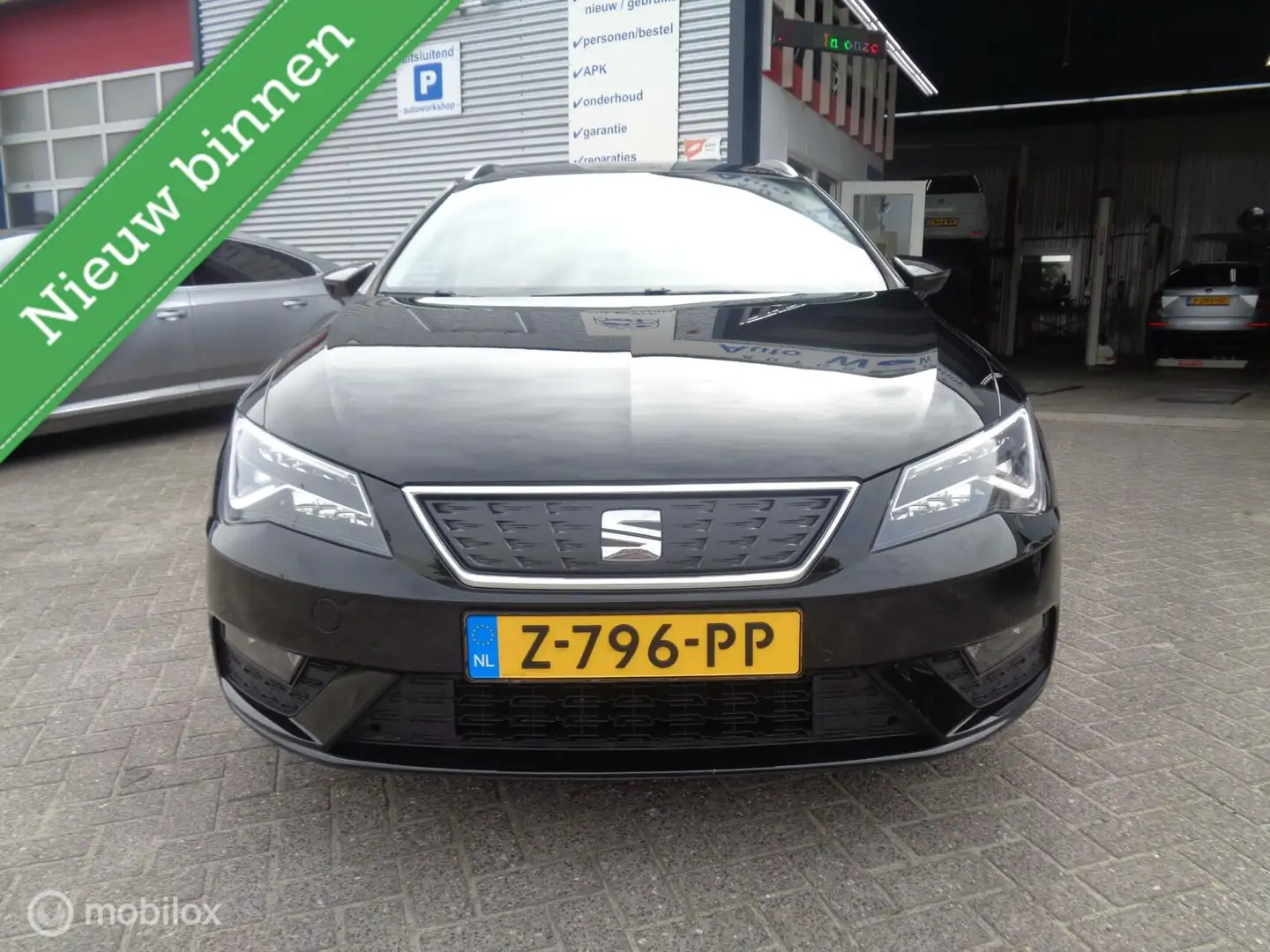 SEAT Leon ST 1.0 EcoTSI Style Business/Airco/LED/PDC/AUTOMAA Negro - 2