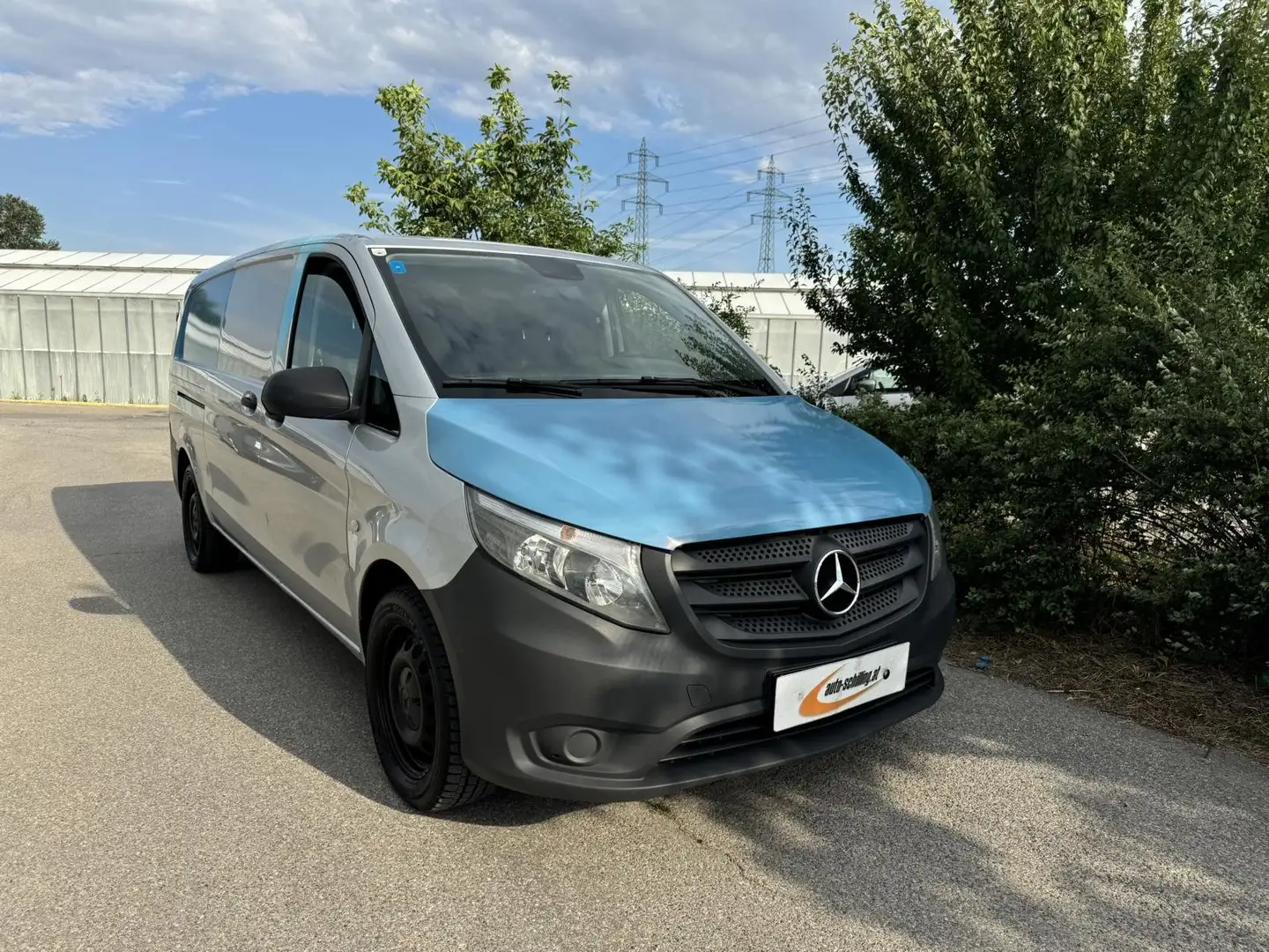 Mercedes-Benz Vito 111 CDI extralang L3 1.Besitz MWST Euro6 Grau - 1