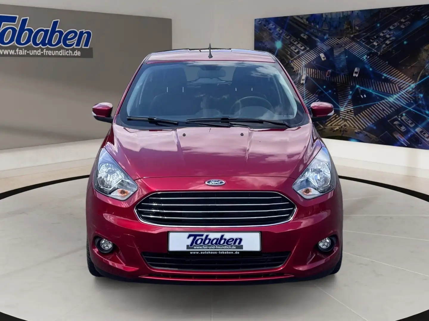 Ford Ka/Ka+ + 1.2 Ti-VCT Cool&Sound NUR 7600KM / Klima Rot - 2