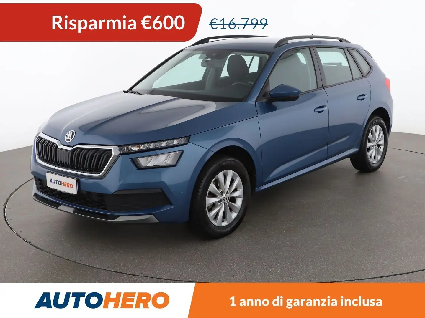 Skoda Kamiq 1.0 TSI Ambition Blu/Azzurro - 1