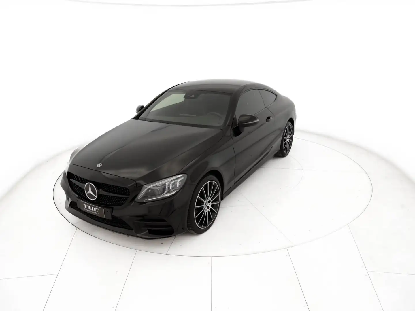 Mercedes-Benz C 220 coupe 220 d premium 4matic auto Nero - 1