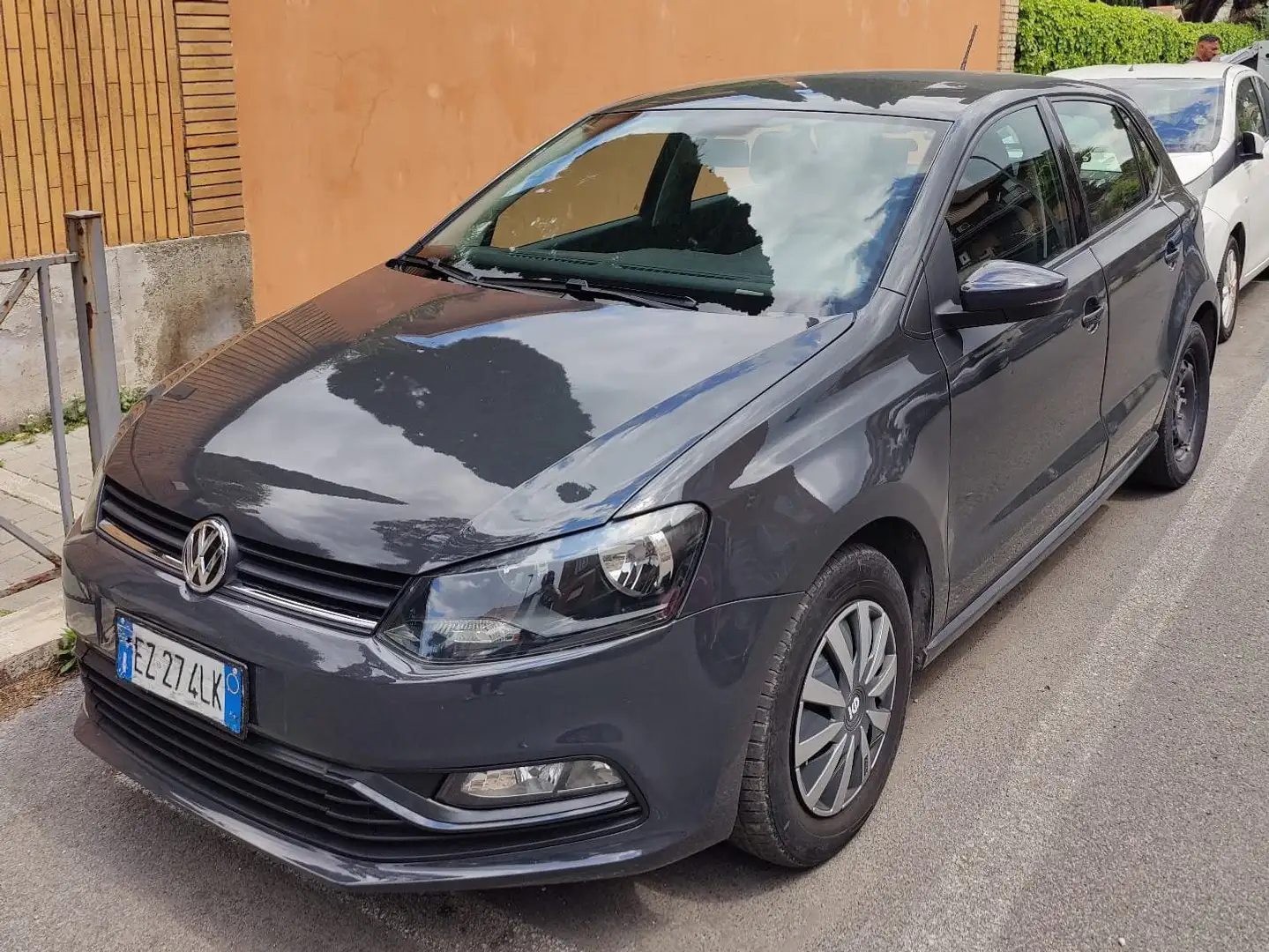 Volkswagen Polo Polo V 2014 5p 1.4 tdi Comfortline 90cv Grigio - 1