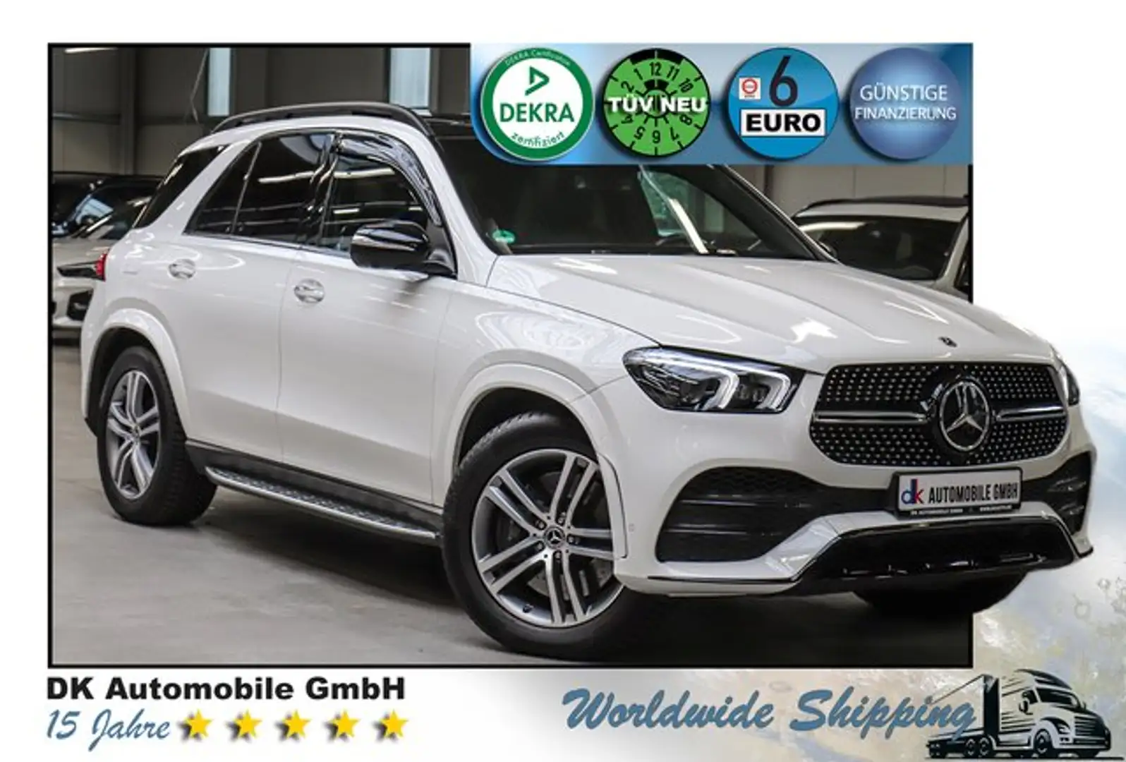 Mercedes-Benz GLE 580 4Matic/AMG LINE/BURMESTER/PANORAMA/KAMERA/ Weiß - 1