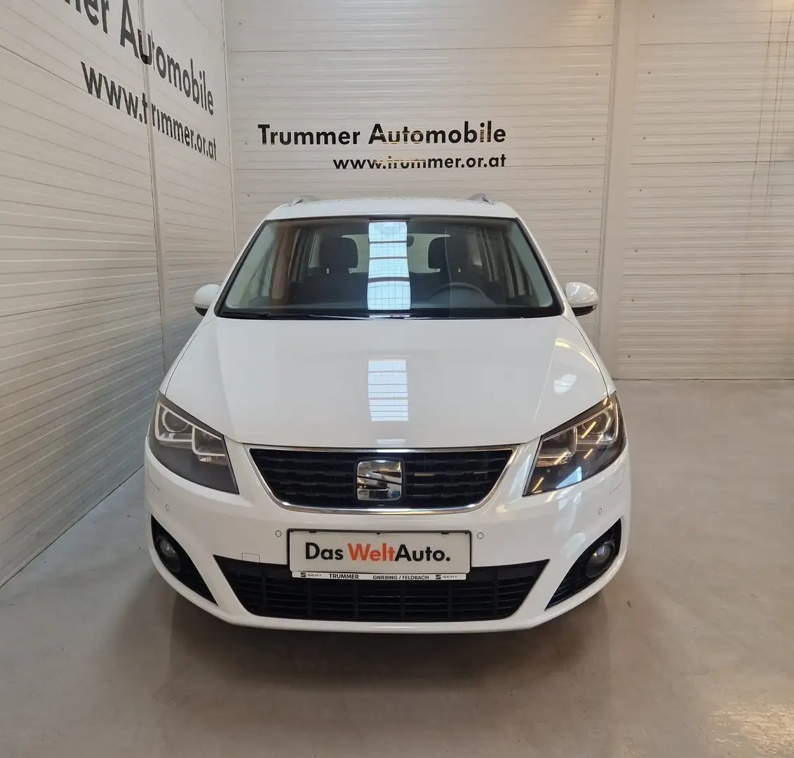 SEAT Alhambra Executive TDI Weiß - 2