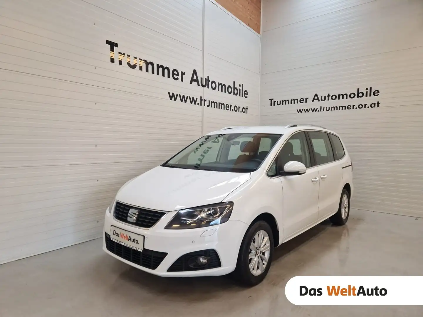 SEAT Alhambra Executive TDI Weiß - 1