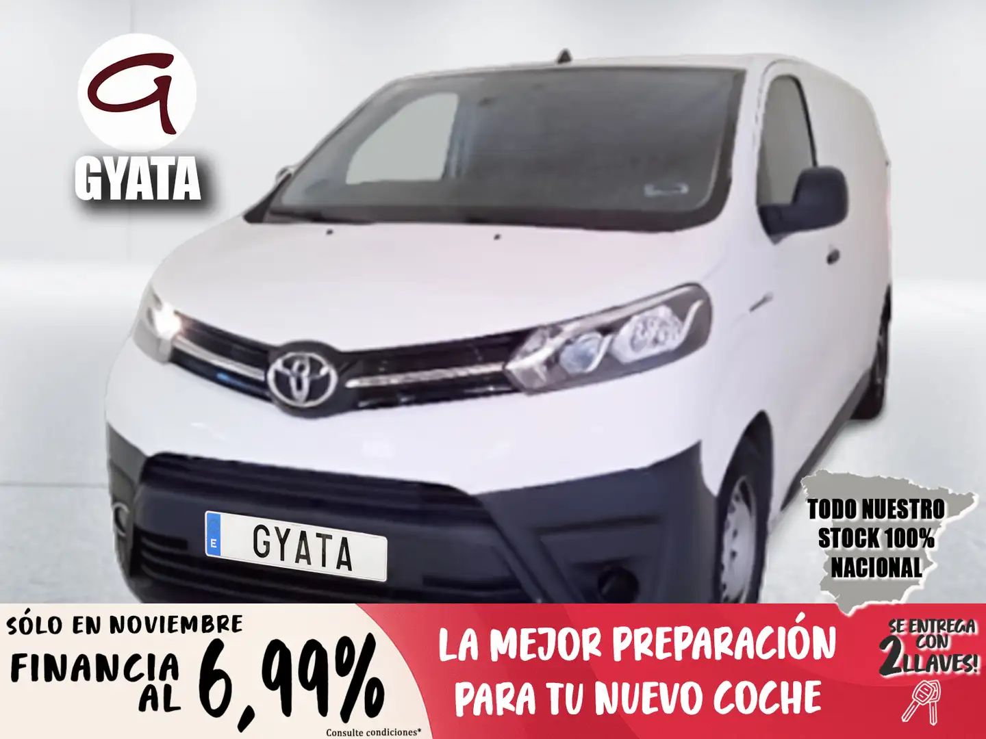 Toyota Proace Van Electric L1 GX 100Kw Batería 50Kwh Bianco - 1