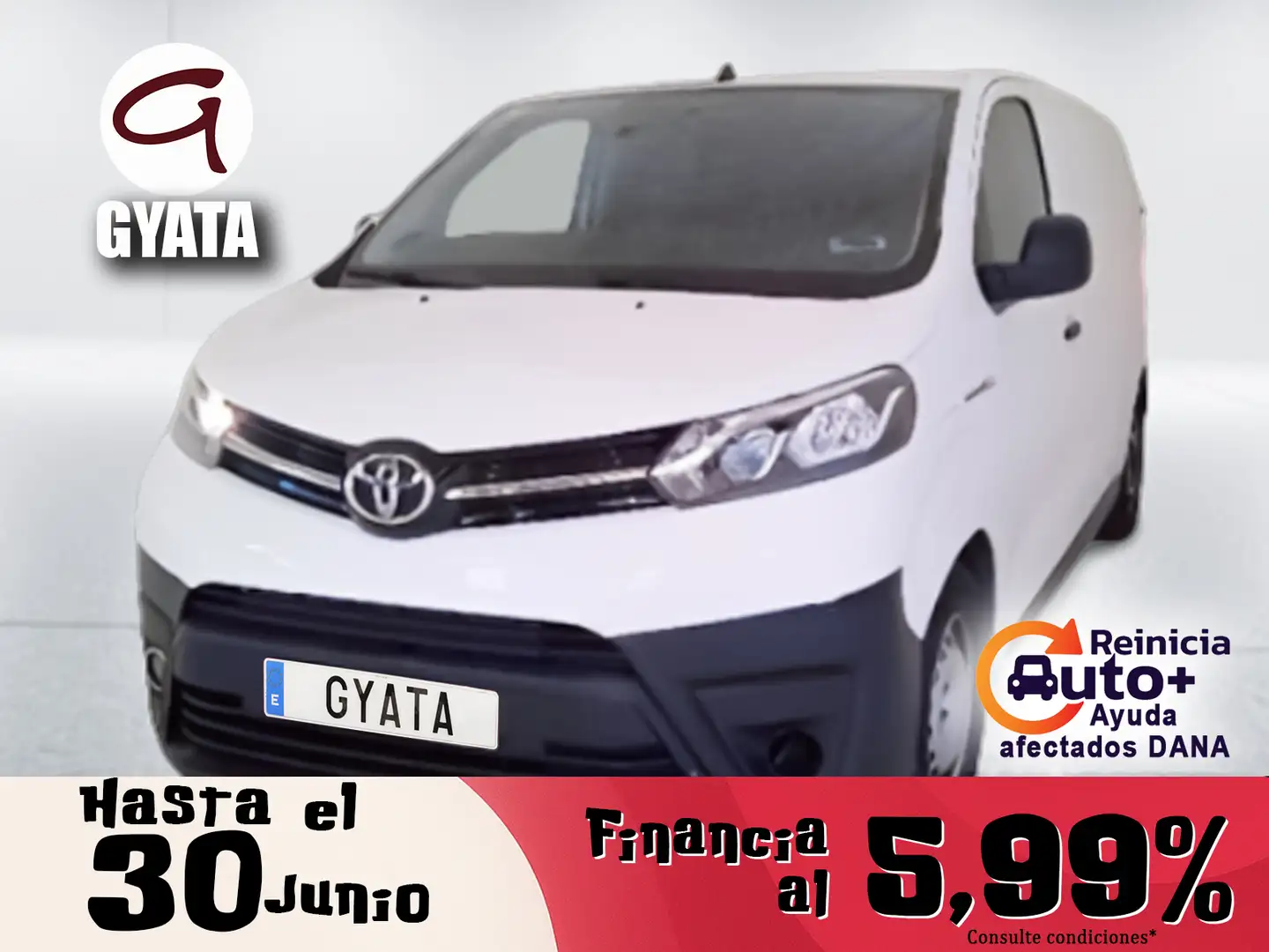 Toyota Proace Van Electric L1 GX 100Kw Batería 50Kwh Weiß - 1