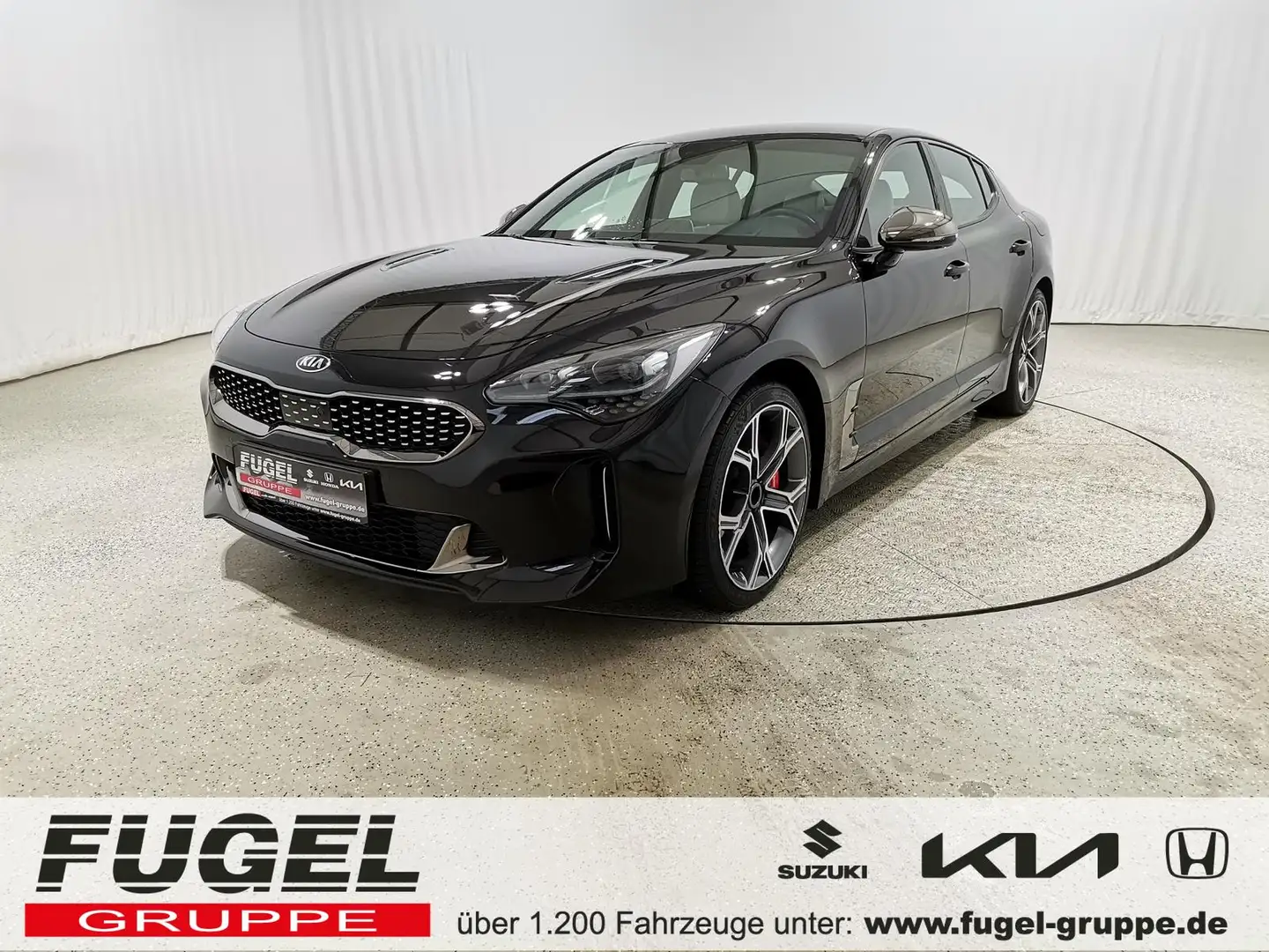 Kia Stinger 3.3 V6 T-GDI GT 4WD Leder|HuD|Navi|LED Negro - 1