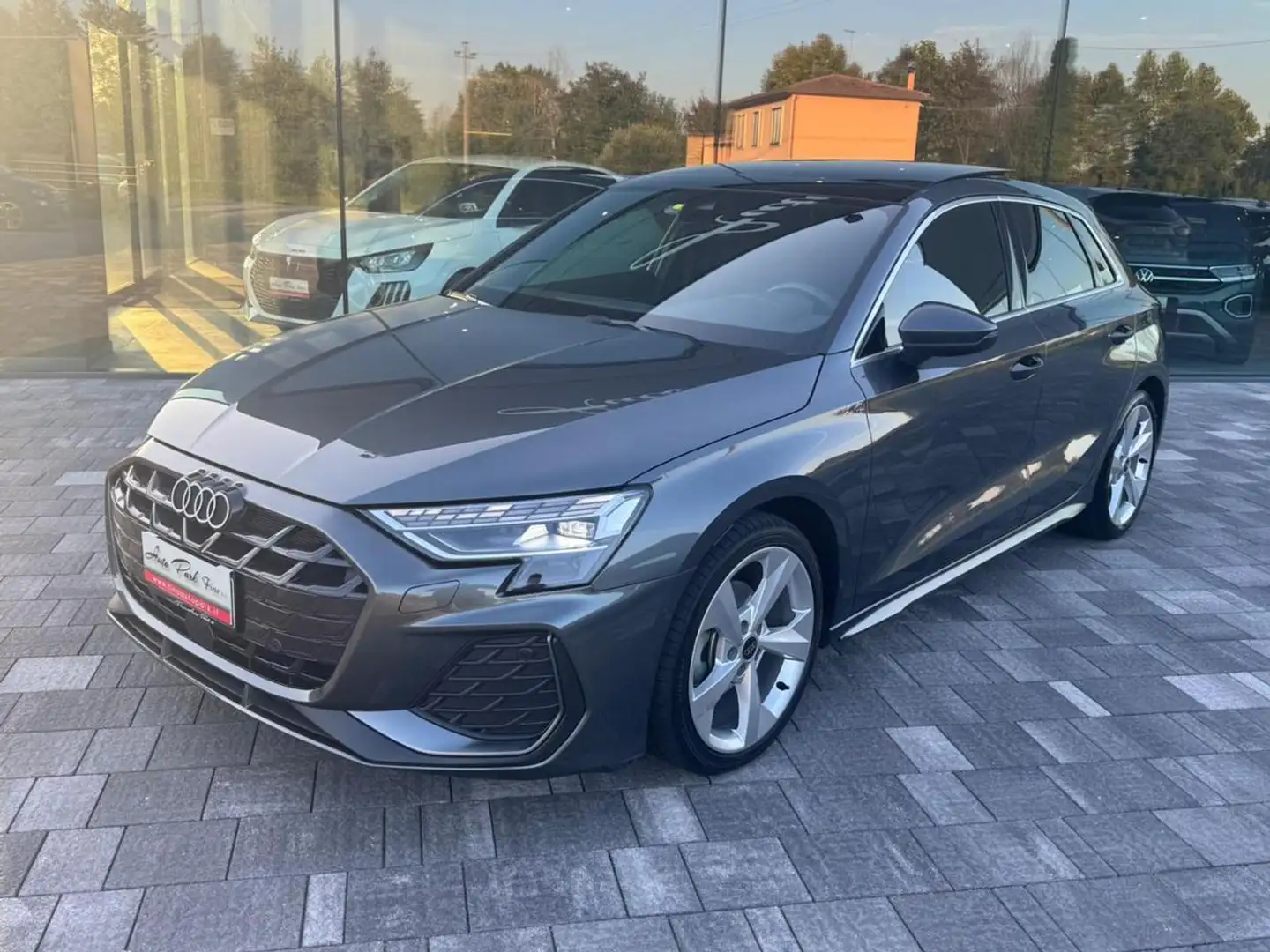 Audi A3 SPB 35TDI S tronic S line -MATRIX e TETTO APRIBILE Grau - 1