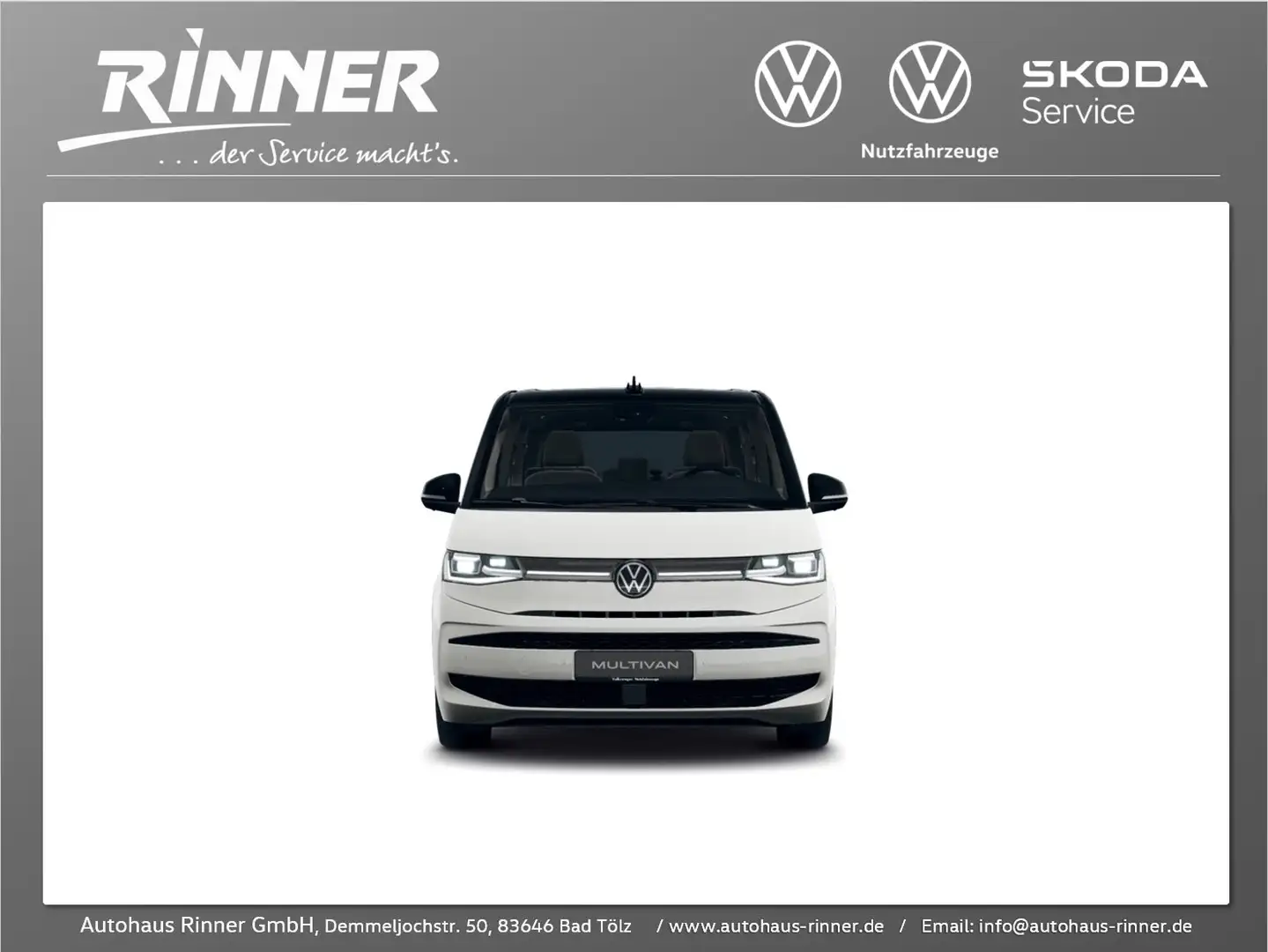 Volkswagen T7 Multivan Life Multivan Life 2,0 l 150 kW TSI OPF Frontantri Bianco - 2