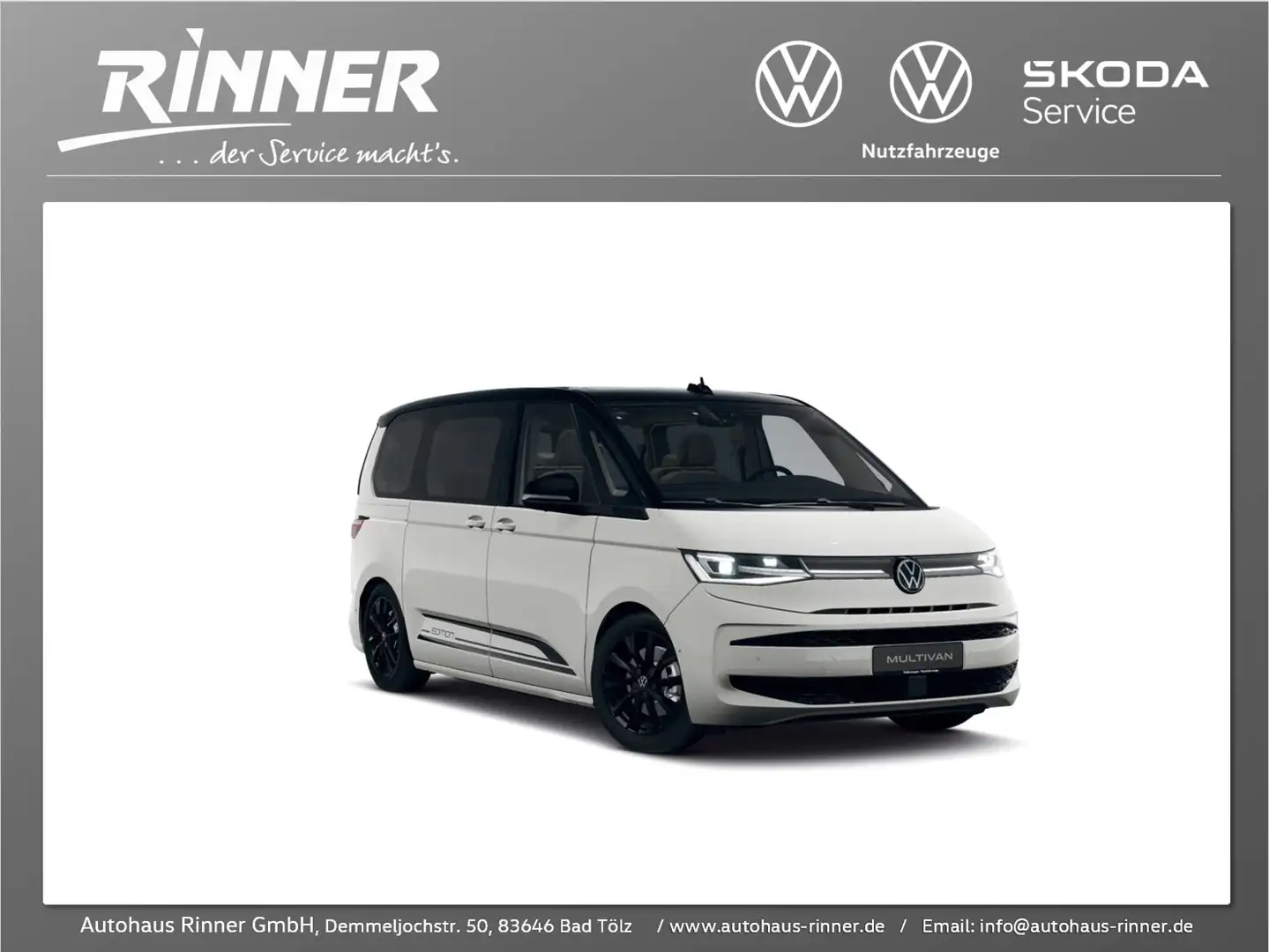 Volkswagen T7 Multivan Life Multivan Life 2,0 l 150 kW TSI OPF Frontantri Bianco - 1