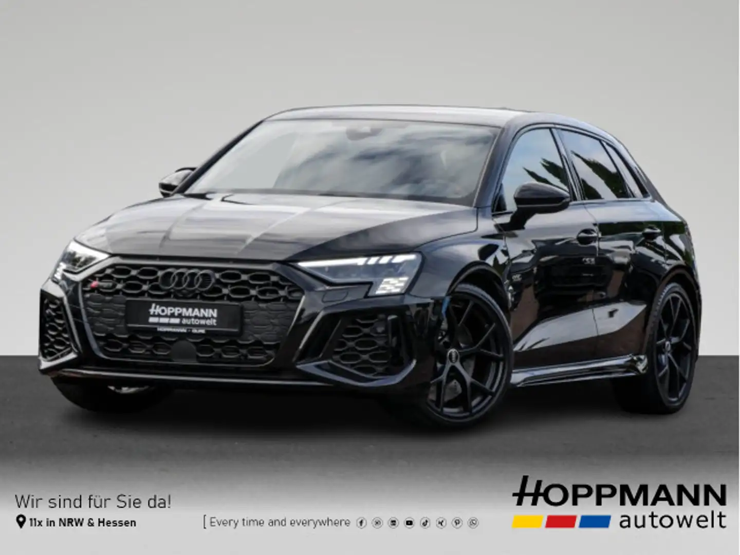 Audi RS3 2.5 TFSI NAVI HUD RS AGA DESIGN P Schwarz - 1