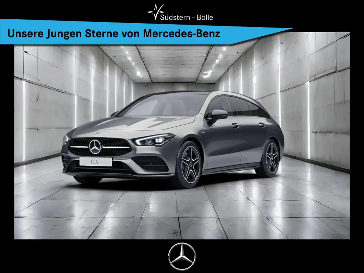 Mercedes-Benz CLA 250 e SB AMG+PANO-DACH+AMBIENTE-BEL.+KAMERA Gris - 1