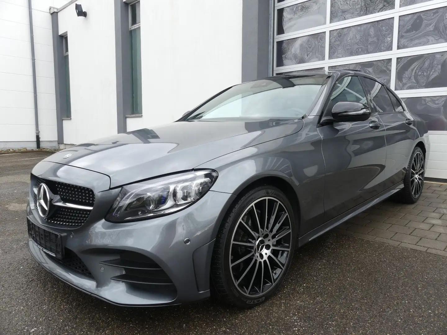 Mercedes-Benz C 220 d Lim. 4M AMG Line /Virtual/Burmester/Pano Grau - 1