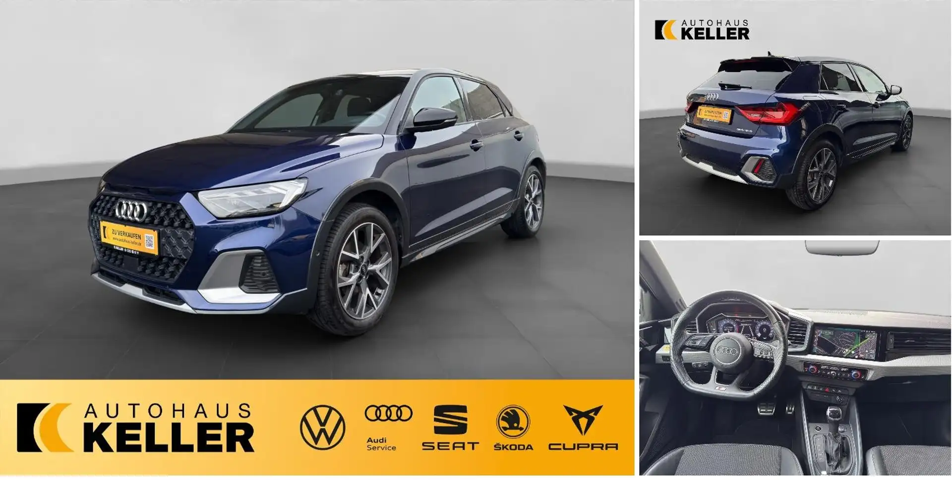 Audi A1 A1 30 allstreet 1.0 TFSI basis (EURO 6d) Bleu - 1