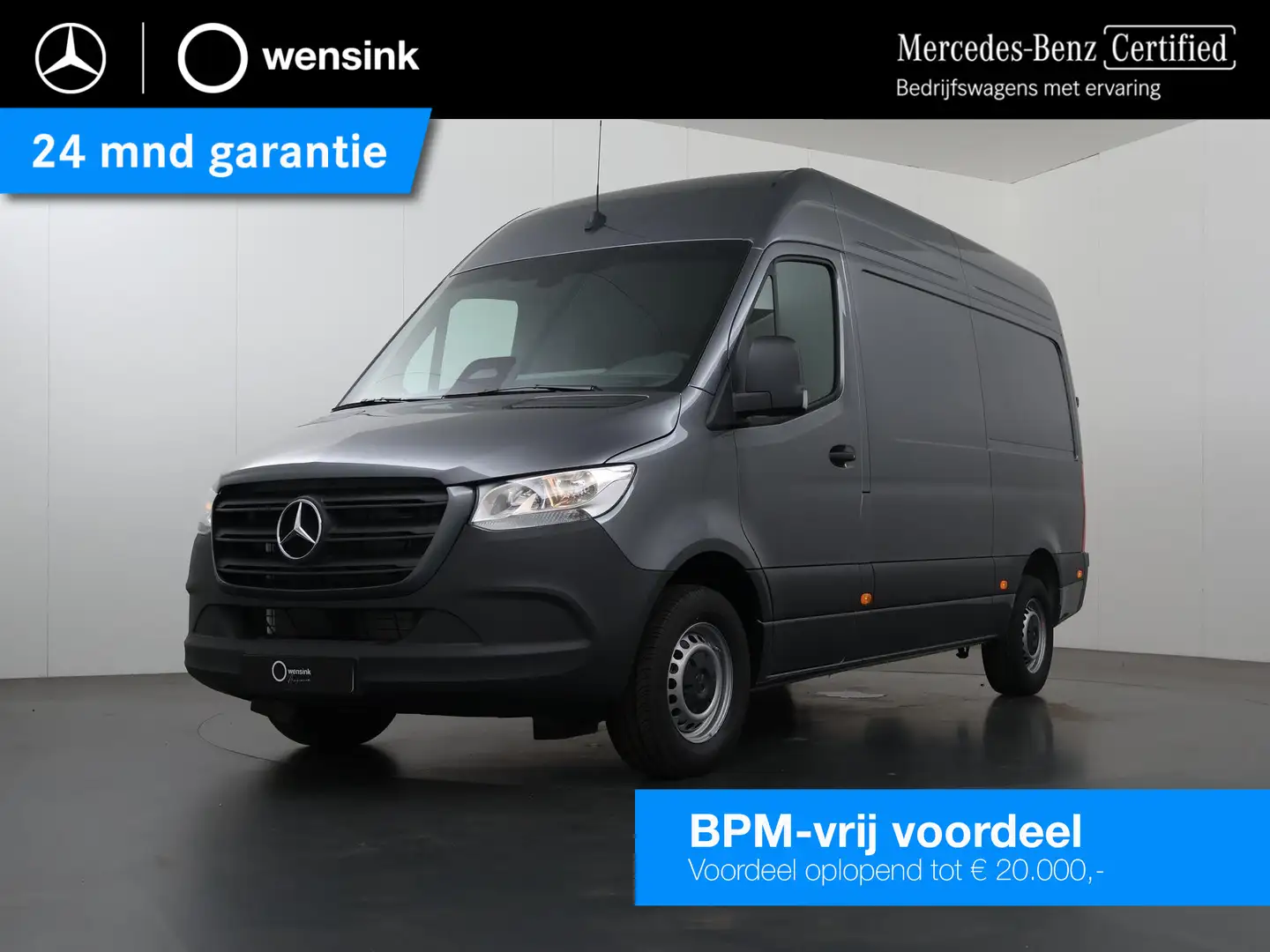 Mercedes-Benz Sprinter 315 CDI | L2 H2 | Aut. | PRO | RWD | BPM VRIJ ! | Grau - 1