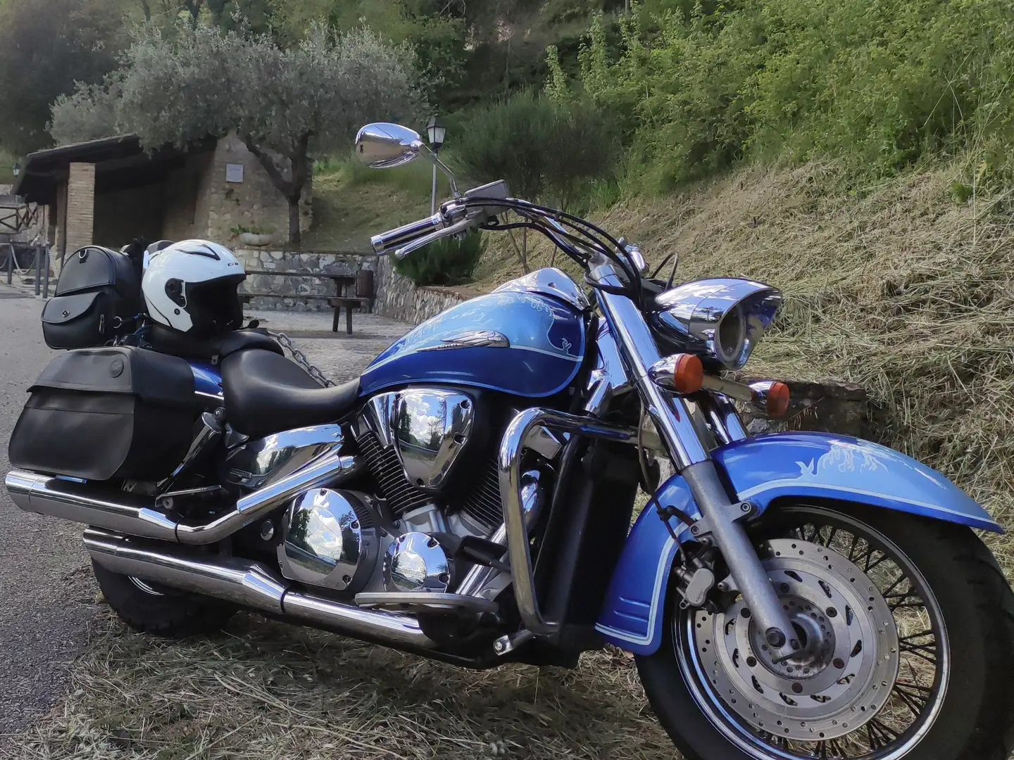 Honda VTX 1300 S Mavi - 2