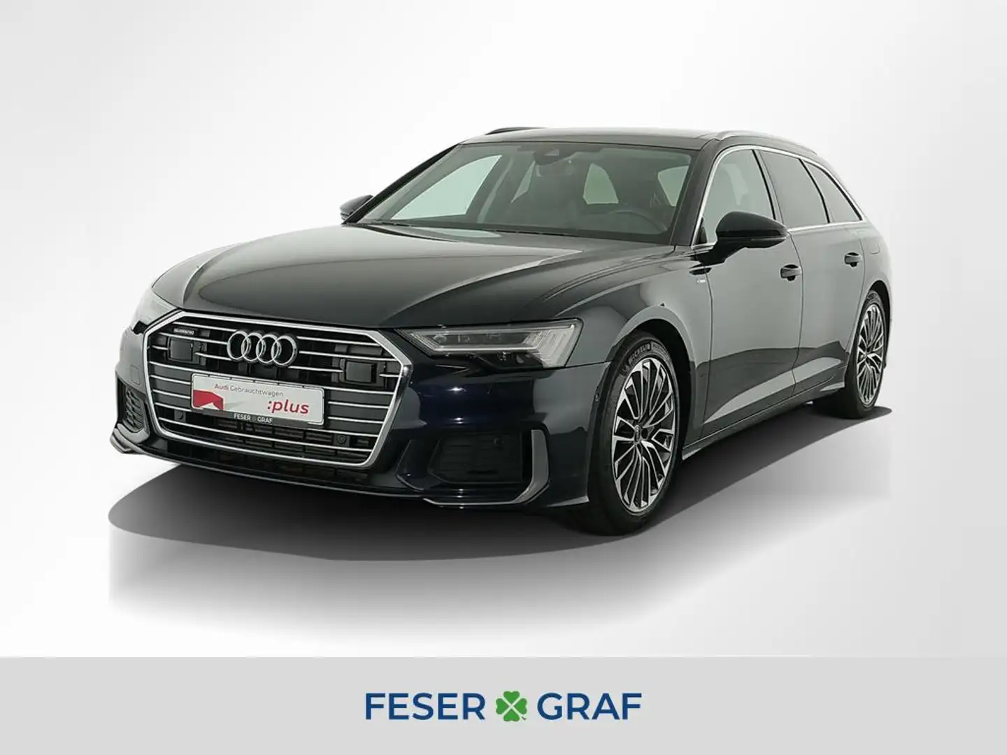 Audi A6 Avant 55 TFSI e S Line Pano,HUD,HDMatrix,Sportsitz Blau - 1