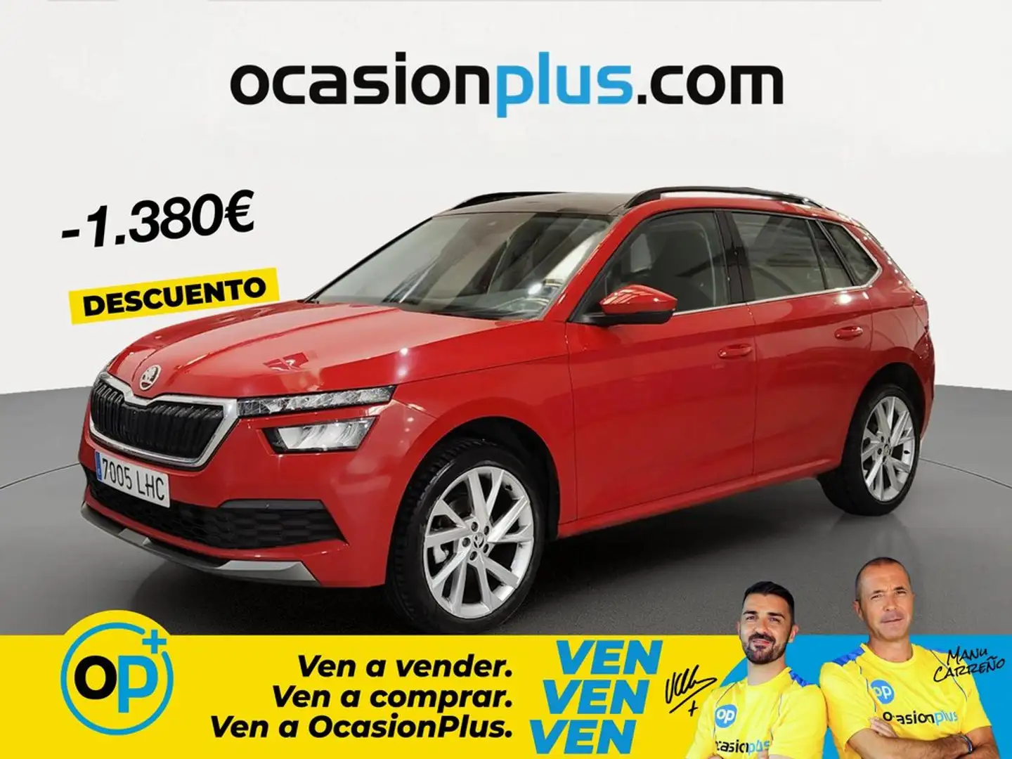 Skoda Kamiq 1.5 TSI 125 Aniversario Rojo - 1