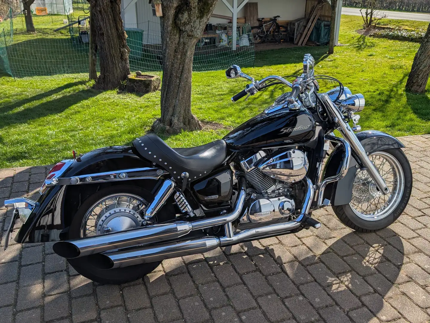 Honda Shadow 750 RC50 Negru - 1