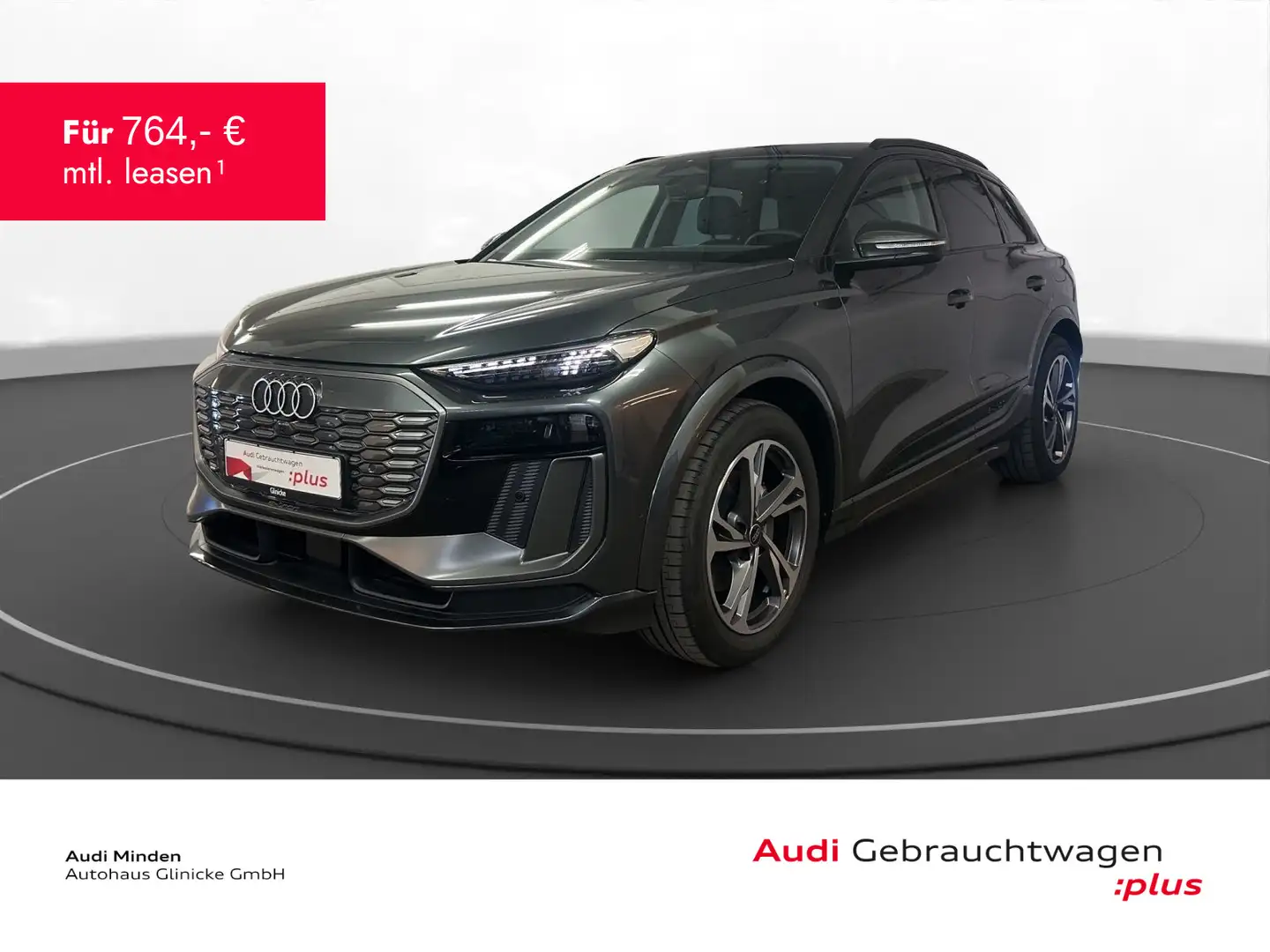 Audi Q6 Q6 e-tron qu. S line AHK Pano Matrix LM 20" Navi Gris - 1