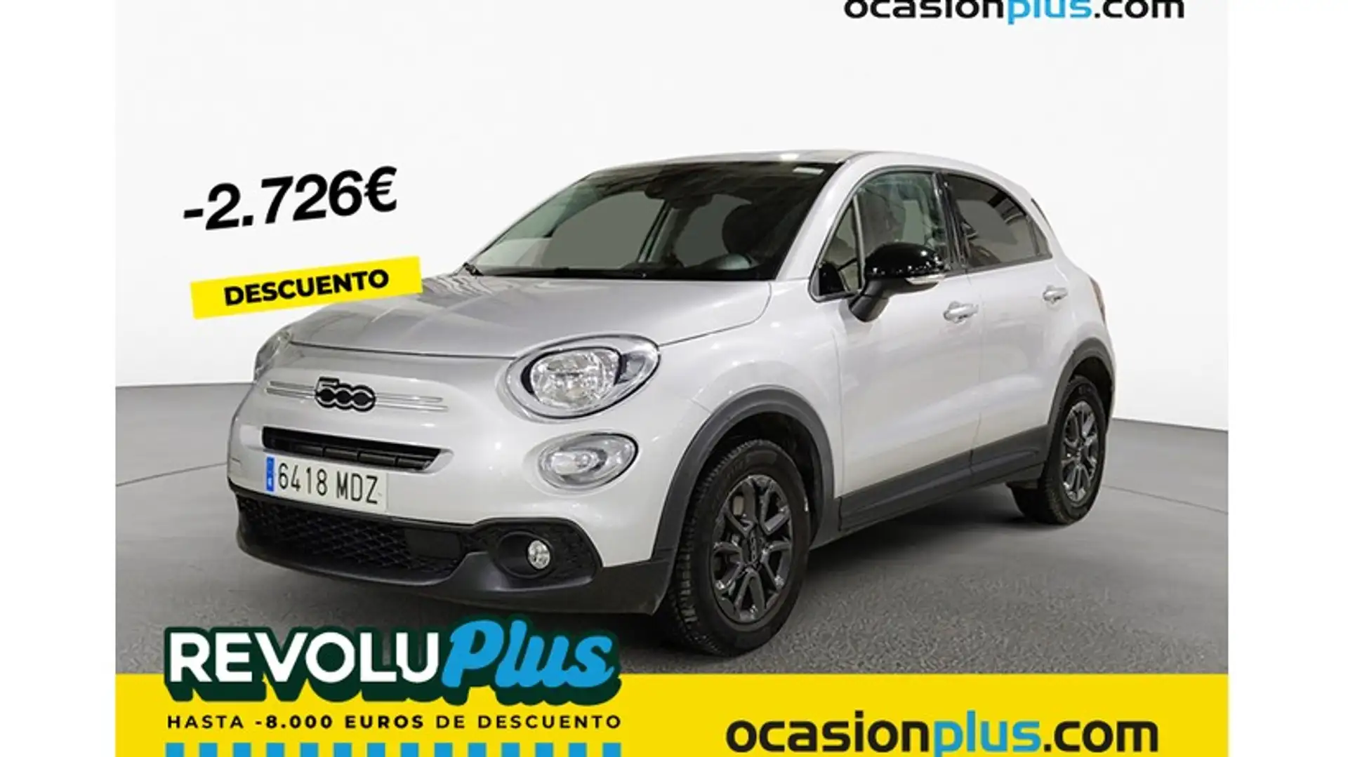 Fiat 500X 1.5 Hybrid Monotrim DDCT Plateado - 1