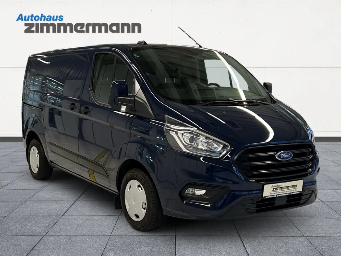 Ford Transit Custom Kasten 300 L1 Trend AHK DAB Temp PDCv+h Berganfahr Blau - 2