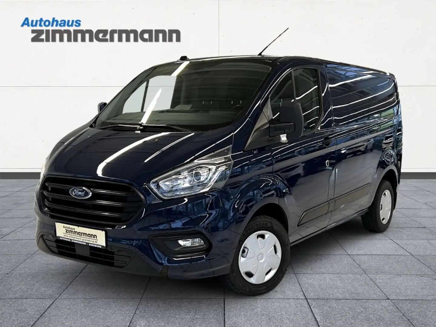 Ford Transit Custom Kasten 300 L1 Trend AHK DAB Temp PDCv+h Berganfahr Blau - 1