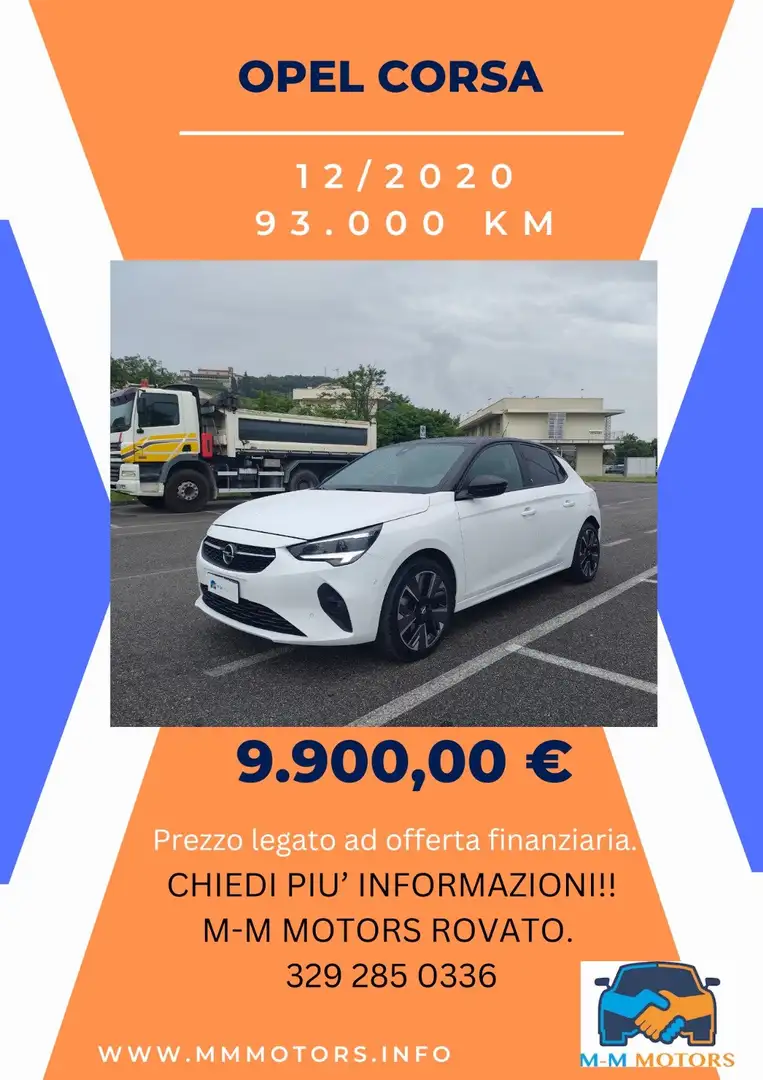 Opel Corsa-e 5 porte GS Line ProM-Mo Blanco - 2