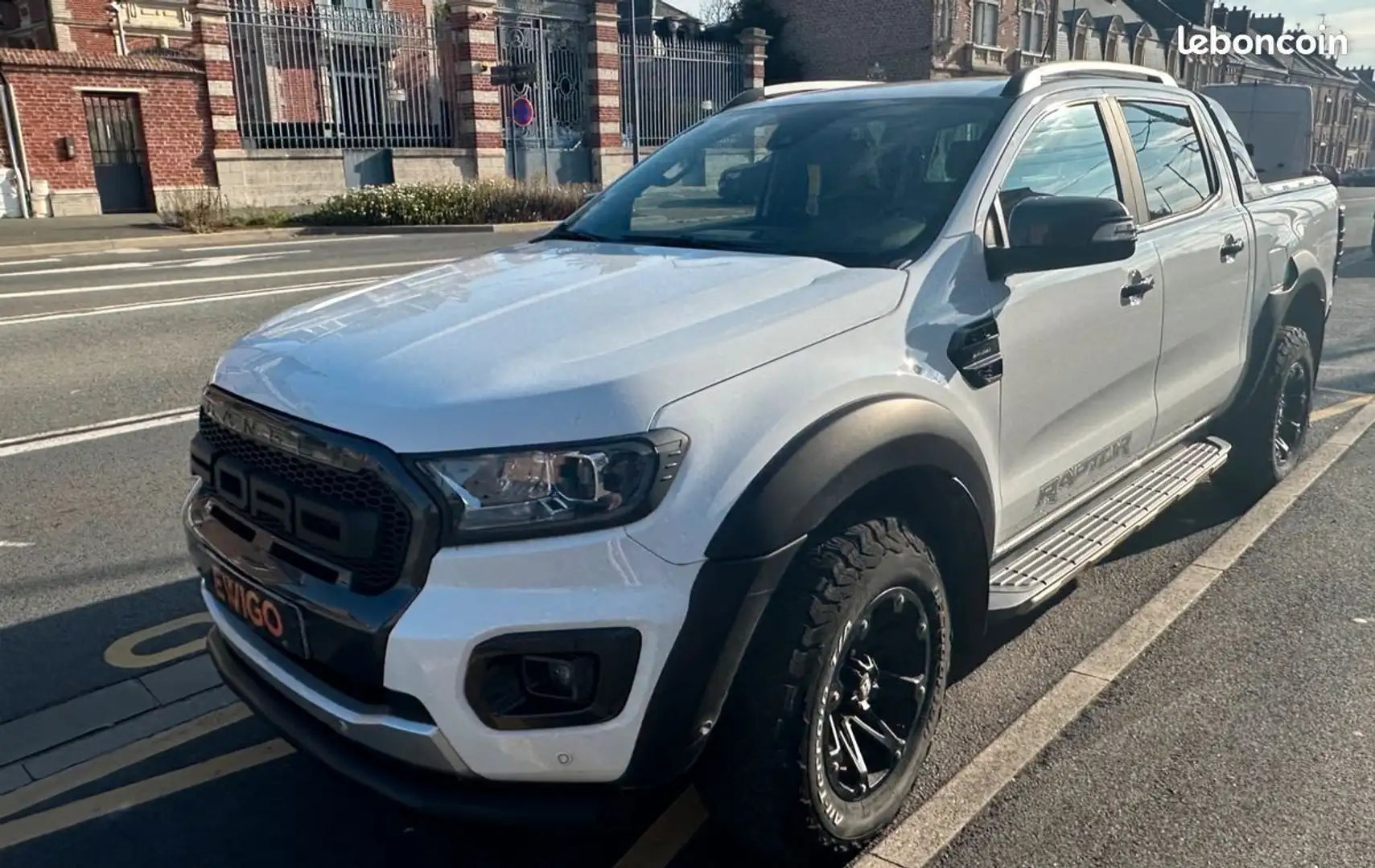 Ford Ranger double cabine 2.0 tdci 215 wildtrak raptor 4x4 bva Blanc - 1
