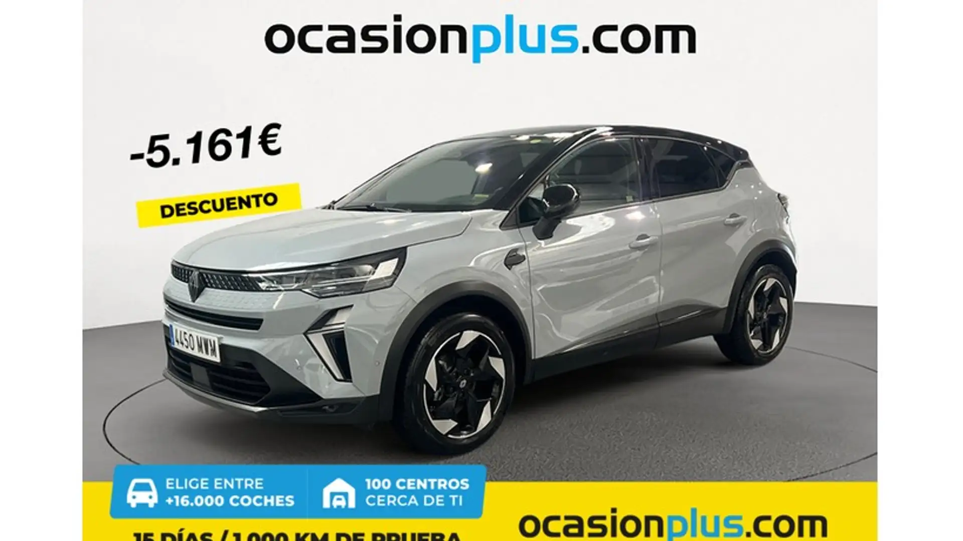 Renault Captur TCe GPF Micro Híbrido Techno 103kW Grijs - 1