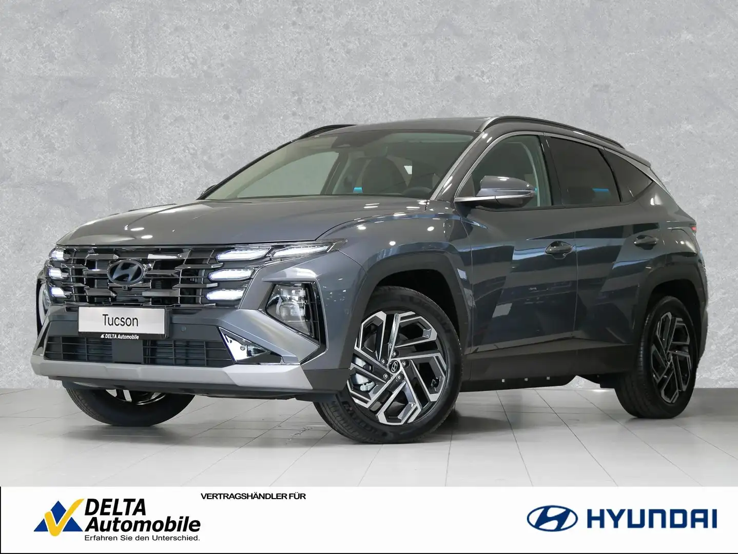 Hyundai TUCSON Facelift 1.6 TGDI DCT Prime Leder Voll-LE Gri - 1