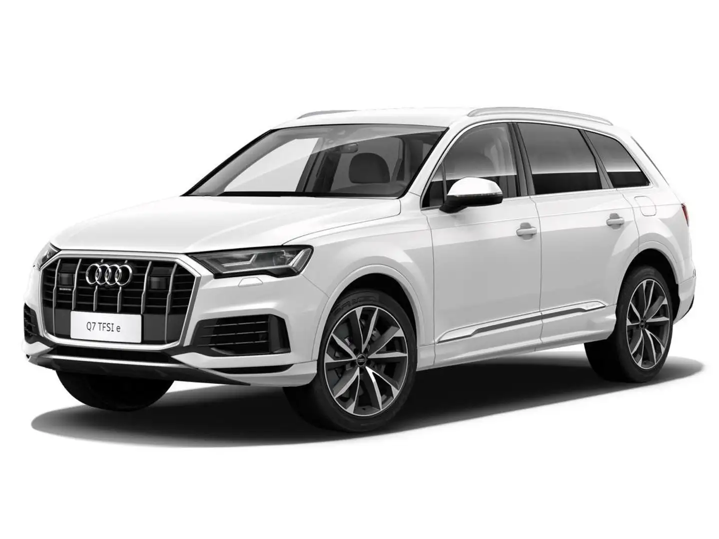 Audi Q7 Q7 55 TFSI e quattro tiptronic S line Weiß - 1