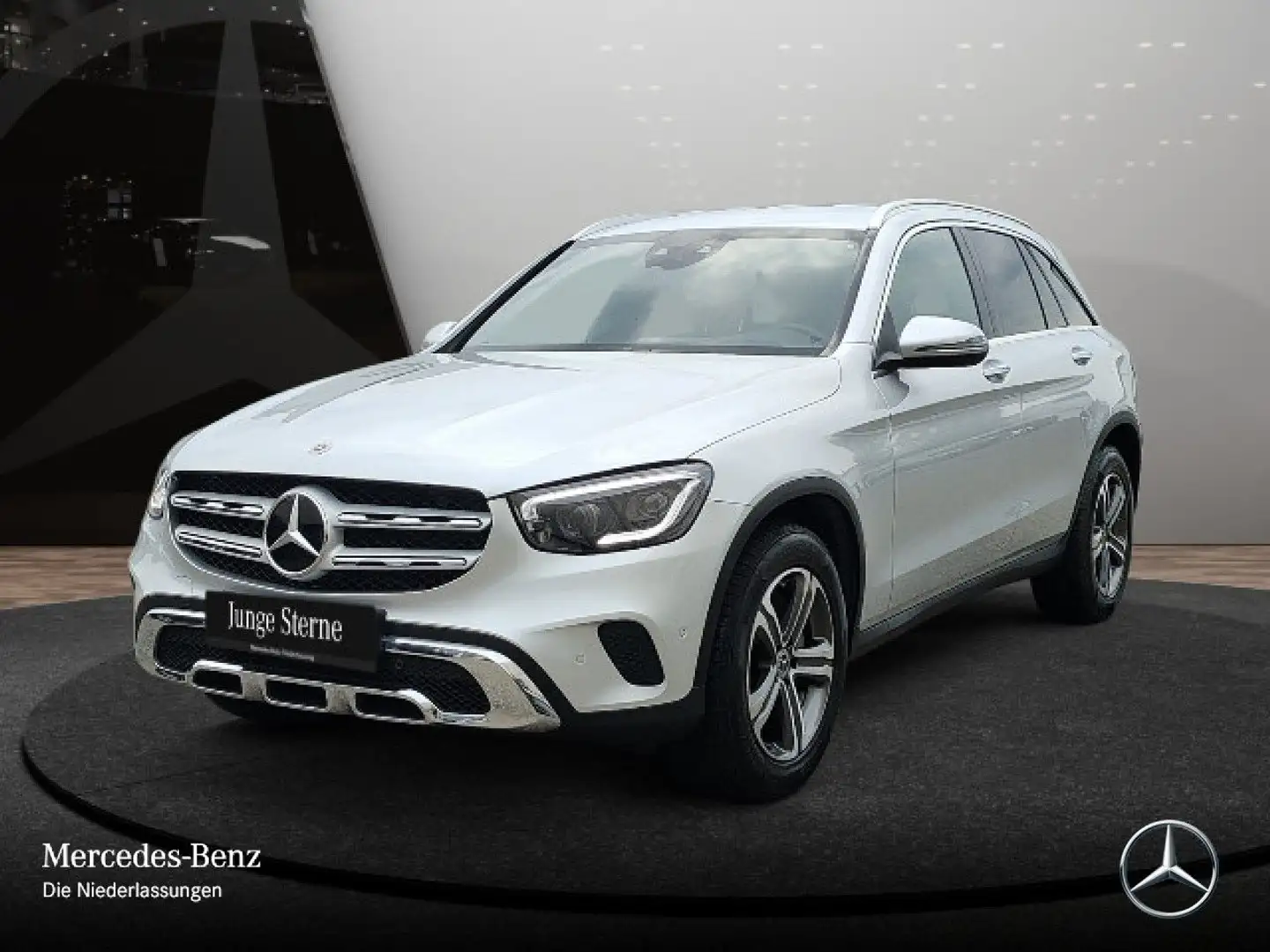 Mercedes-Benz GLC 200 4M AHK+MULTIBEAM+BURMESTER+KAMERA+HUD+TOTW Argent - 2