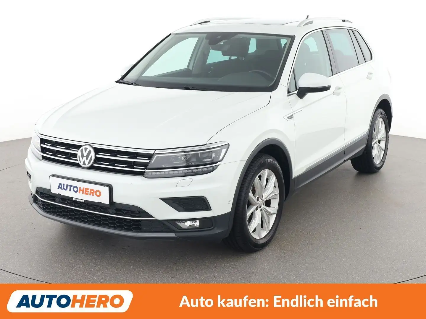 Volkswagen Tiguan 1.4 TSI Highline 4Motion BlueMotion Tech Weiß - 1