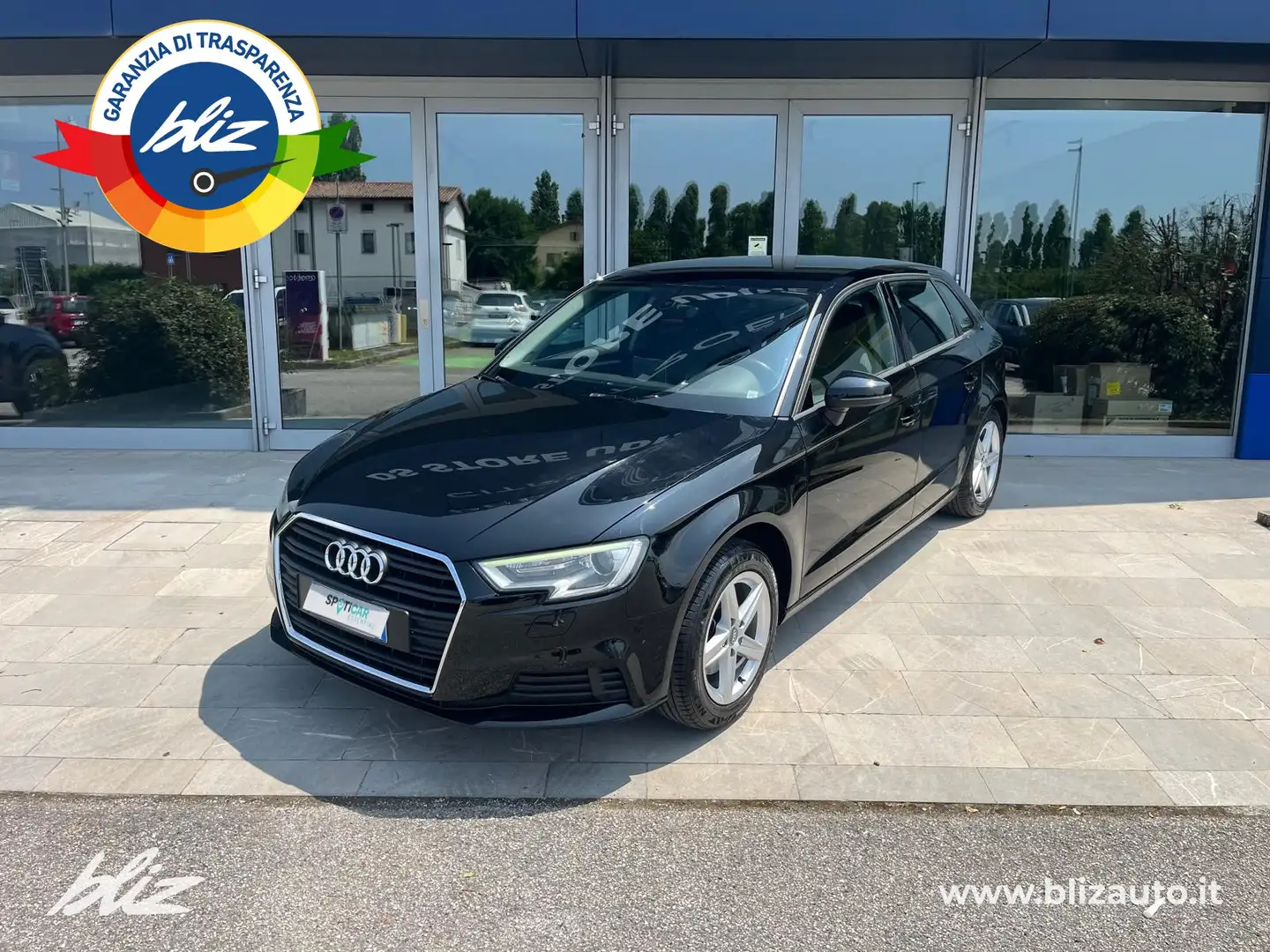 Audi A3 sportback 1.6 tdi business 110cv Nero - 1