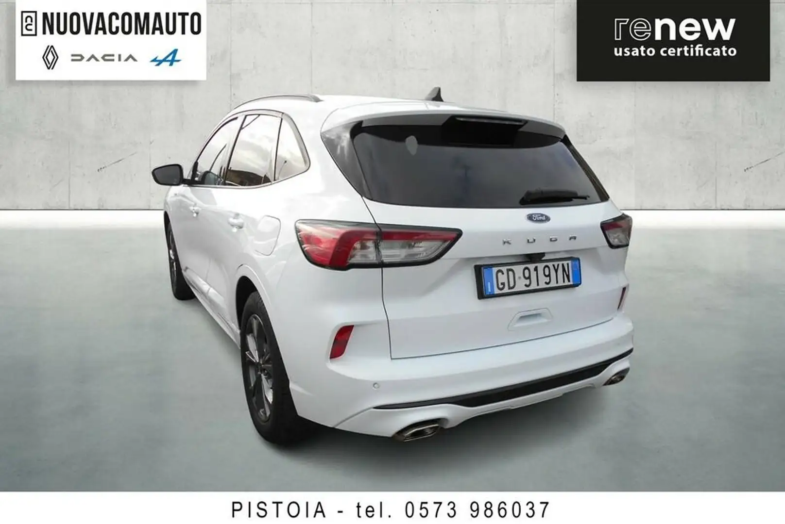 Ford Kuga 1.5 ecoblue ST-Line X 2wd 120cv auto Bianco - 2
