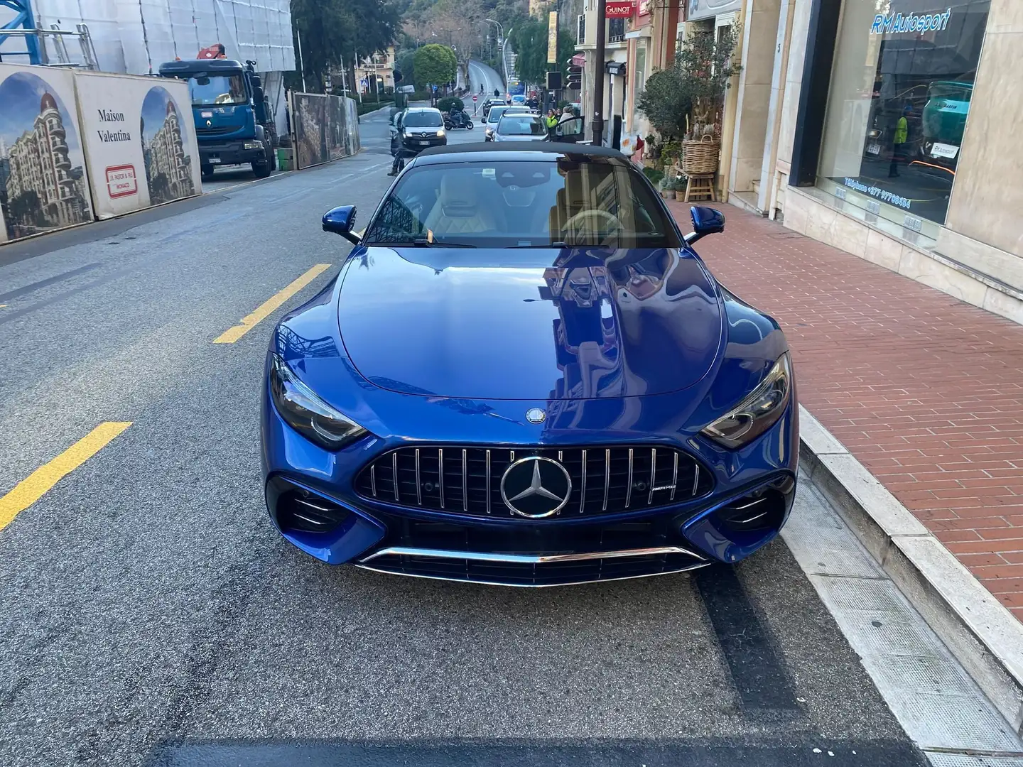 Mercedes-Benz SL 43 AMG Mercedes Speedshift MCT Elactrified Blue - 2