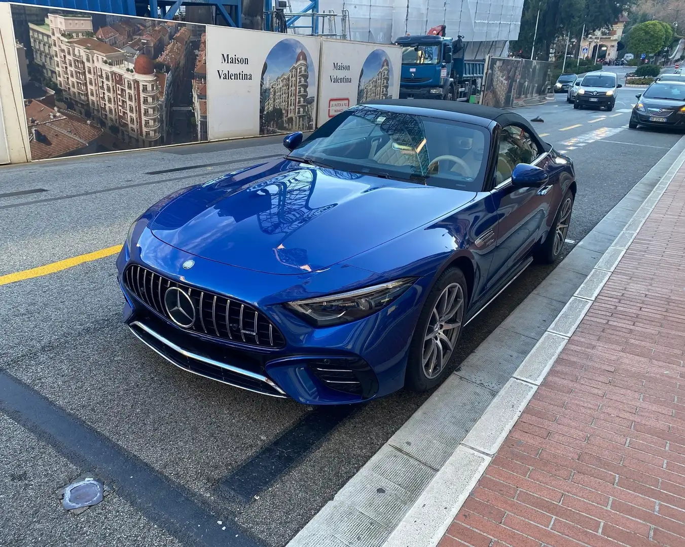 Mercedes-Benz SL 43 AMG Mercedes Speedshift MCT Elactrified Blue - 1