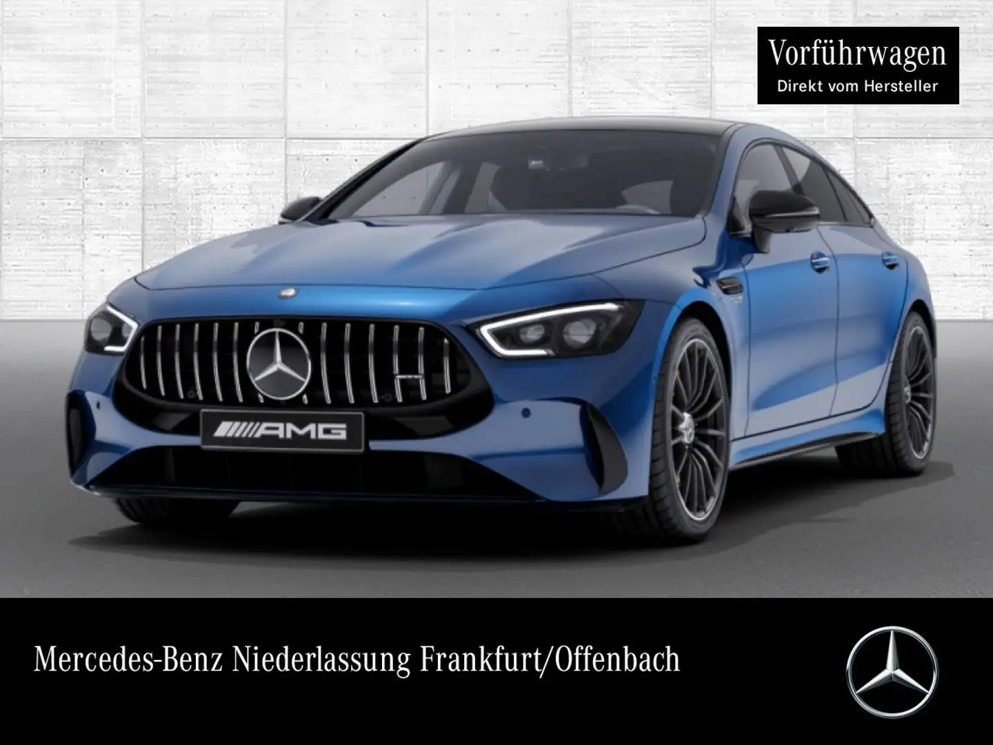 Mercedes-Benz AMG GT 63 S E  Cp. Keramik Perf-Abgas Fahrass Pano Bleu - 1