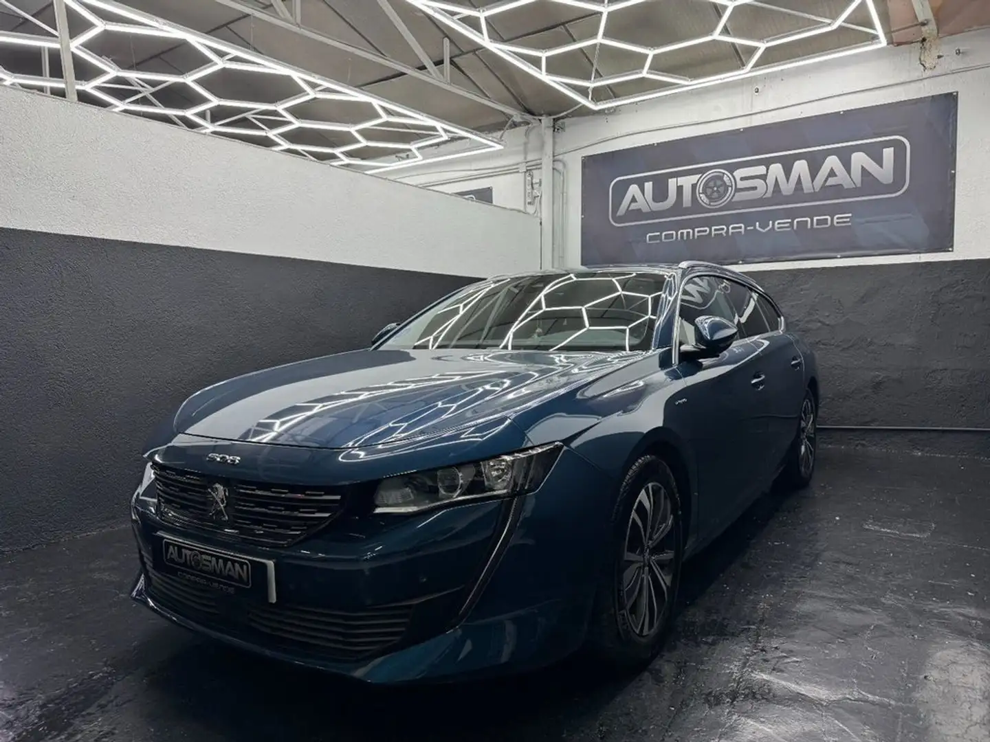 Peugeot 508 SW Hybrid 225 Allure Pack e-EAT8 Azul - 2