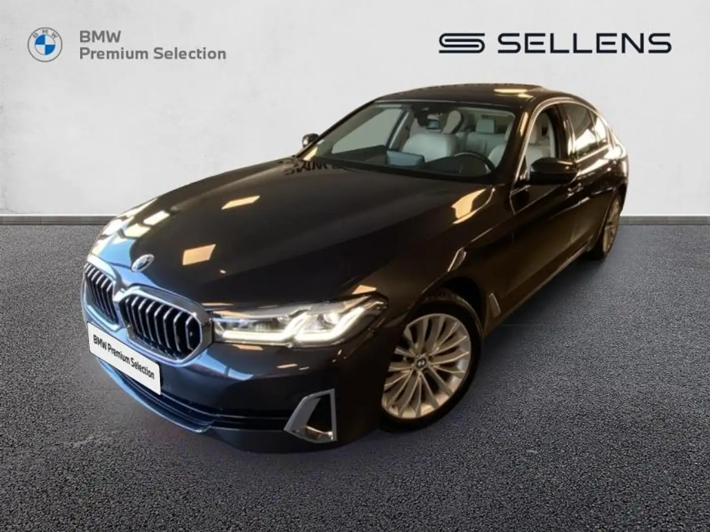 BMW 530 530dA xDrive 286ch Luxury Steptronic Gris - 1