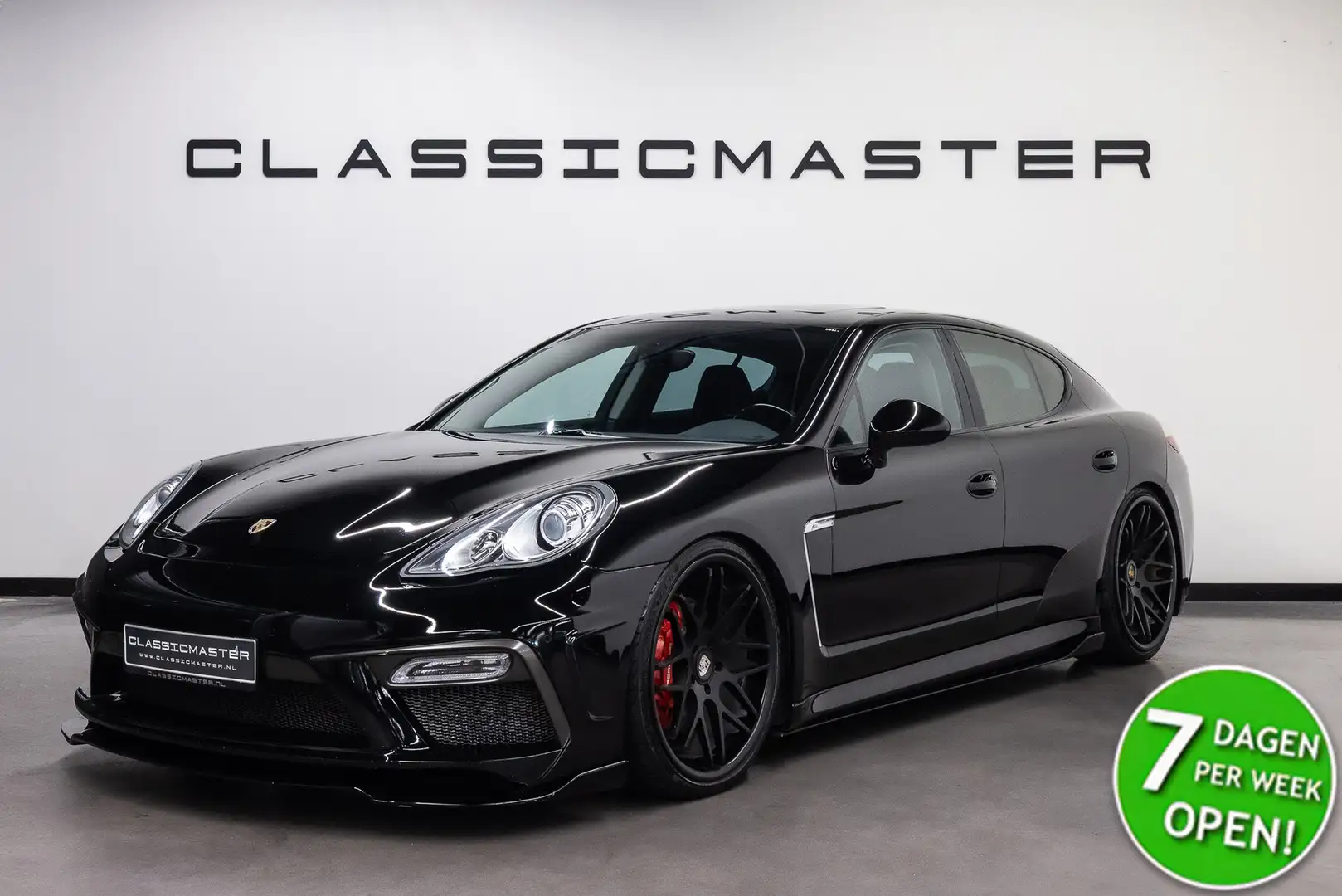 Porsche Panamera 3.6 Btw auto, Fiscale waarde € 14.000,- (€ 37.148. Zwart - 1