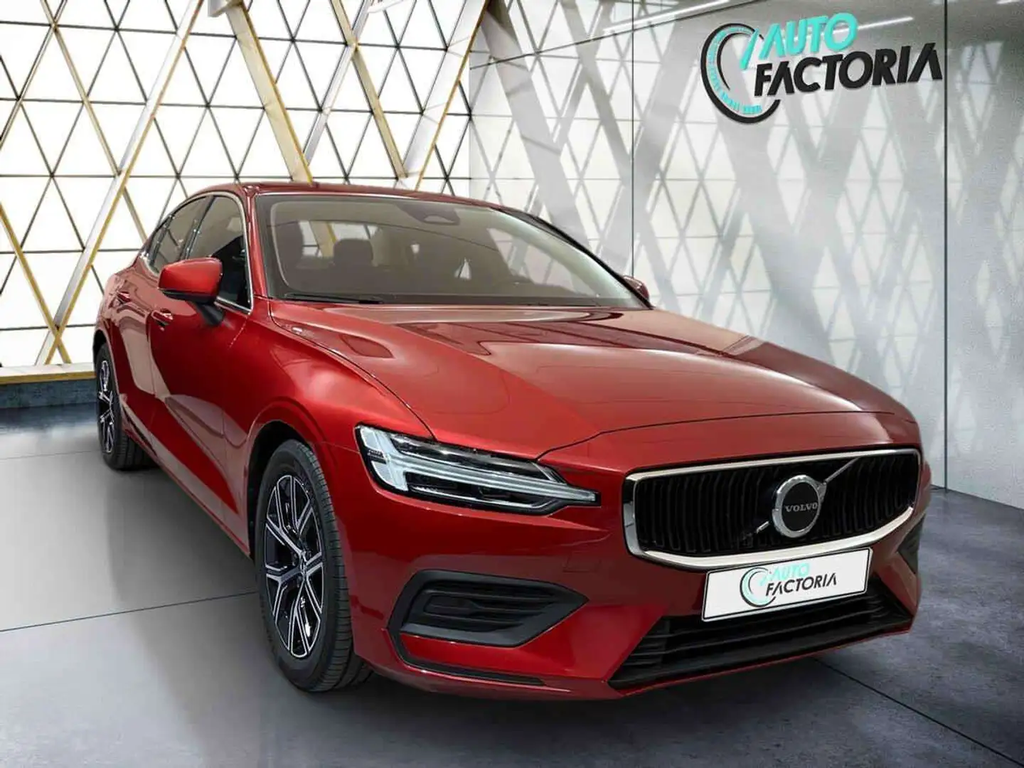 Volvo S60 -40% B4 MHEV 197cv BVA +GPS+CAM+LED+CLIM+Options Rouge - 2