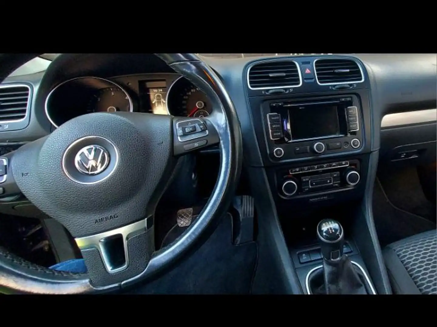 Volkswagen Golf Variant SW 1.6 CR TDi Trendline BMT DPF DSG Negro - 1