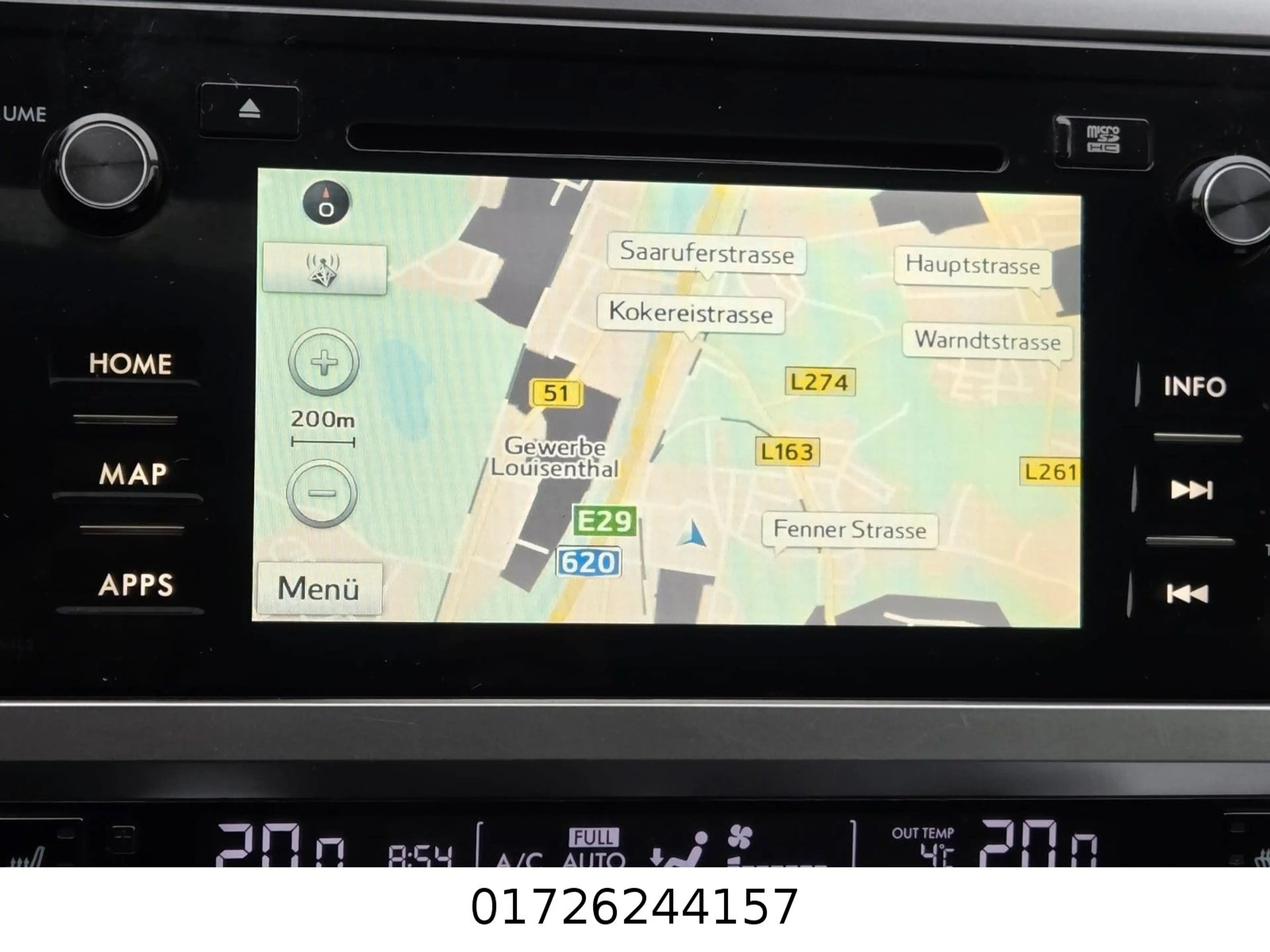 Subaru OUTBACK 2.0 D 4WD AUTOM./KLIMAAUT/TEMP/NAVI/EUR — photo 14