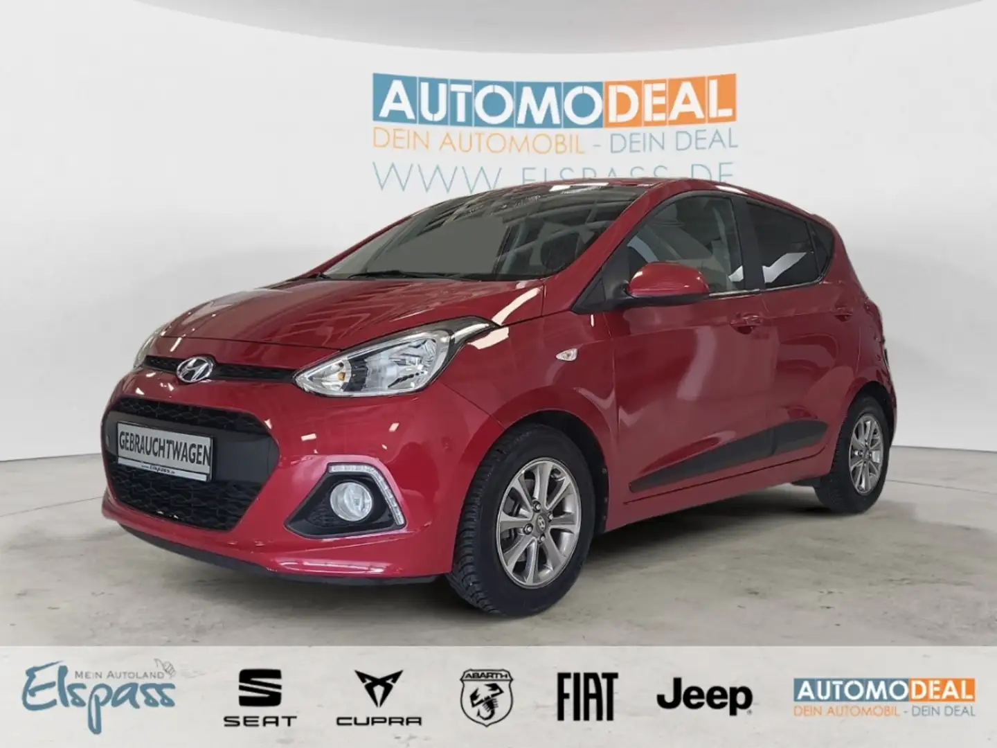 Hyundai i10 Passion ALLWETTER SITZ.HZG TEMPOMAT LENK.HZG ALU B Rot - 1