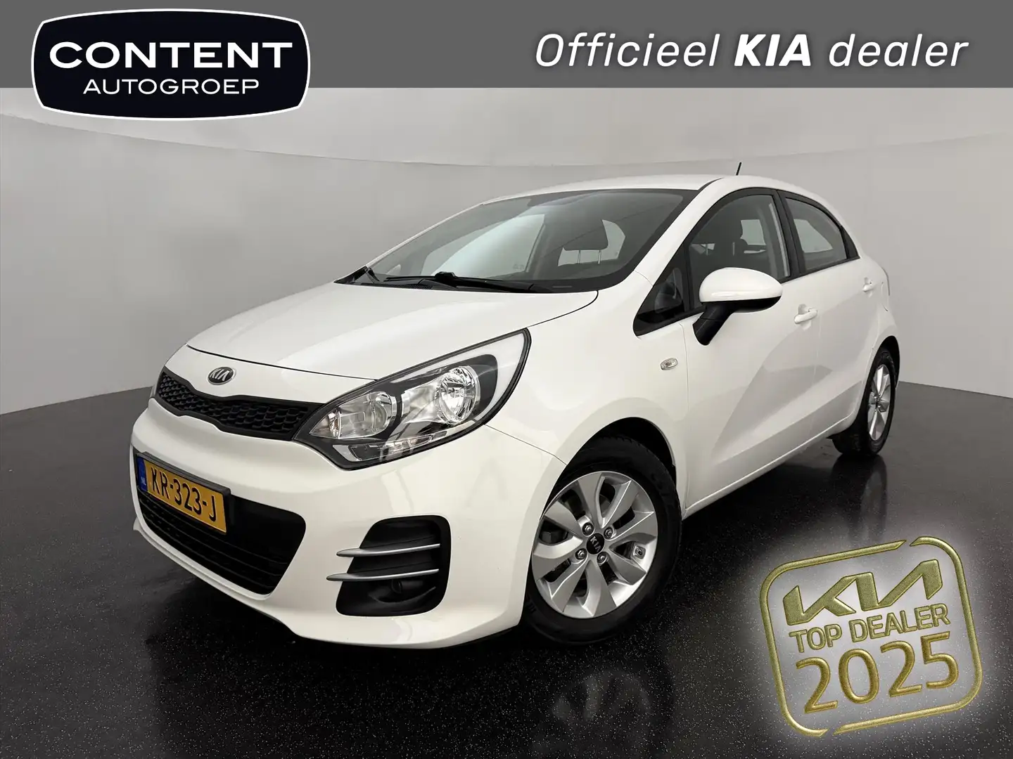 Kia Rio 1.2 CVVT 84pk 5D ComfortPlusLine Wit - 1